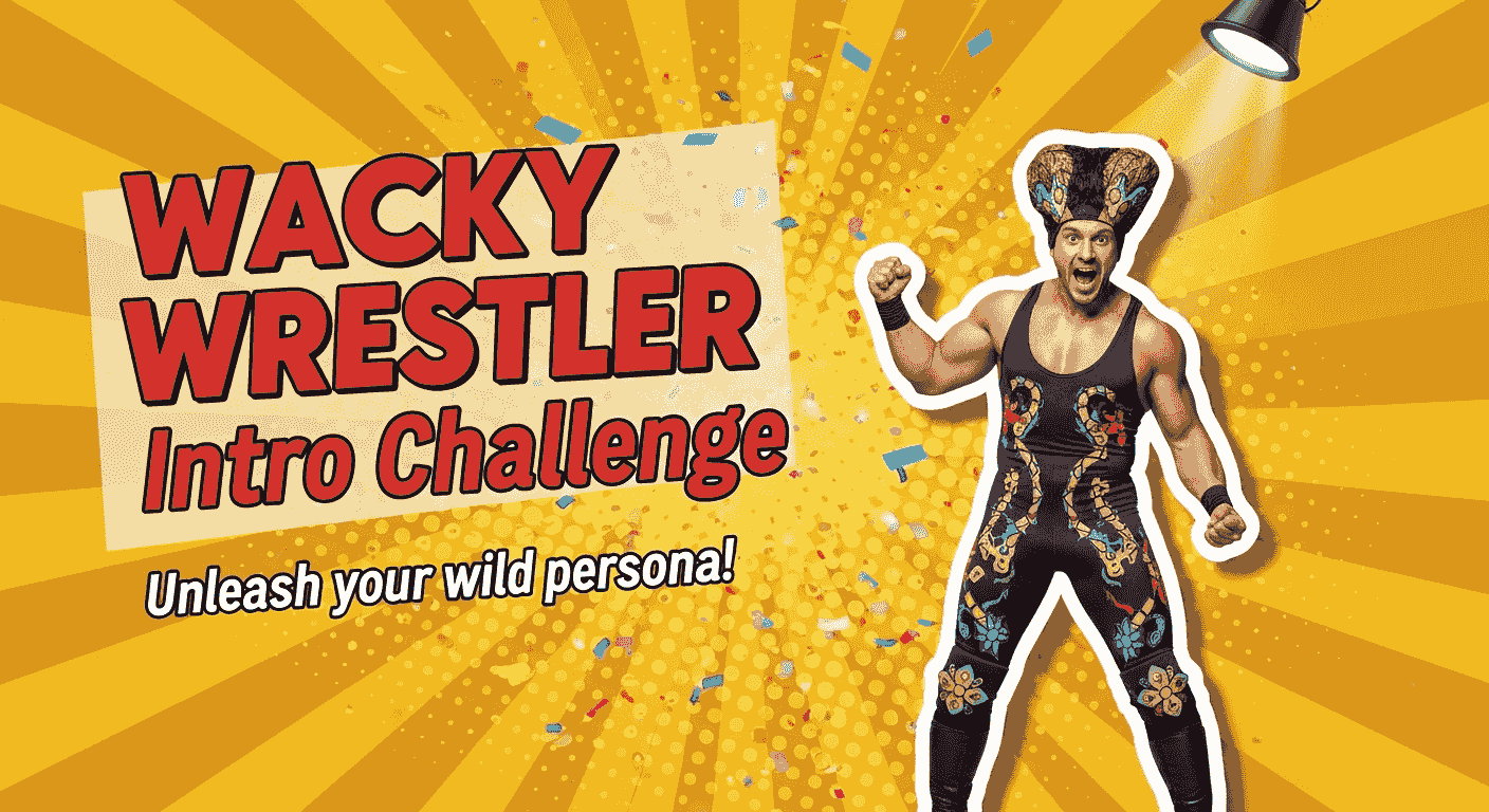 Wacky Wrestler Intro Challenge
