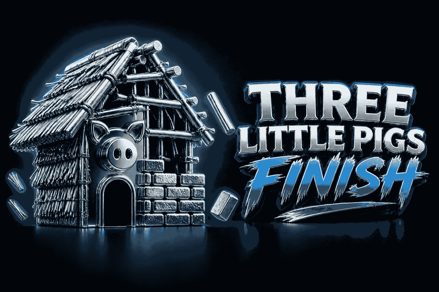 Three Little Pigs Finish