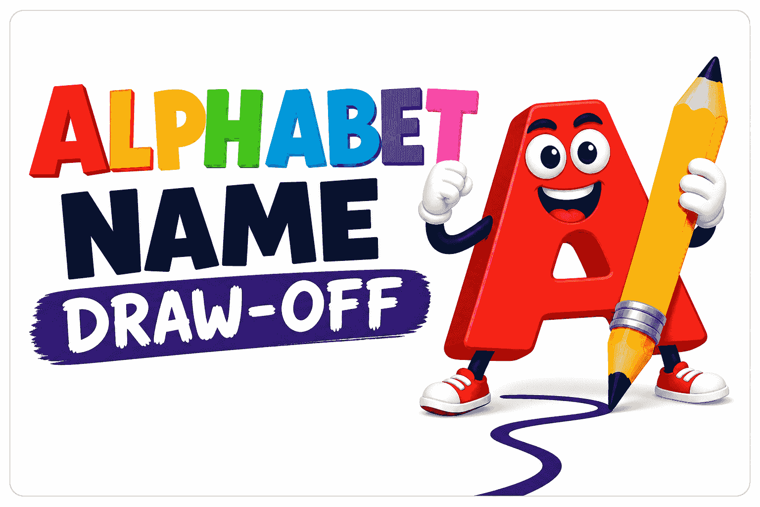 Alphabet Name Draw-Off