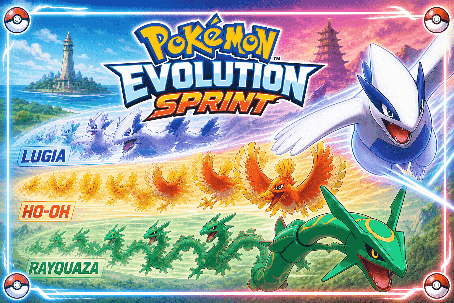 Pokémon Evolution Sprint