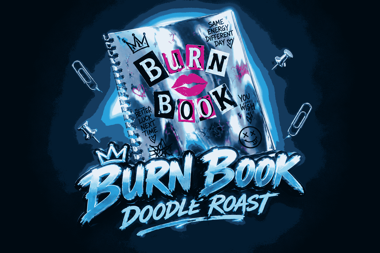 Burn Book Doodle Roast