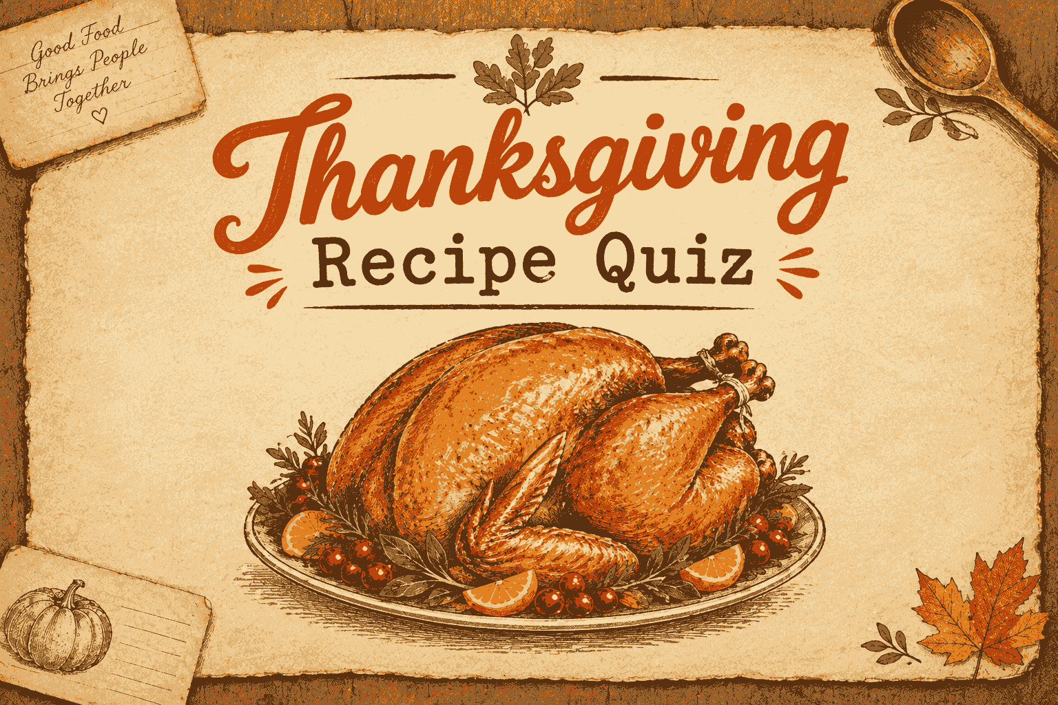 Thanksgiving Recipe Quiz