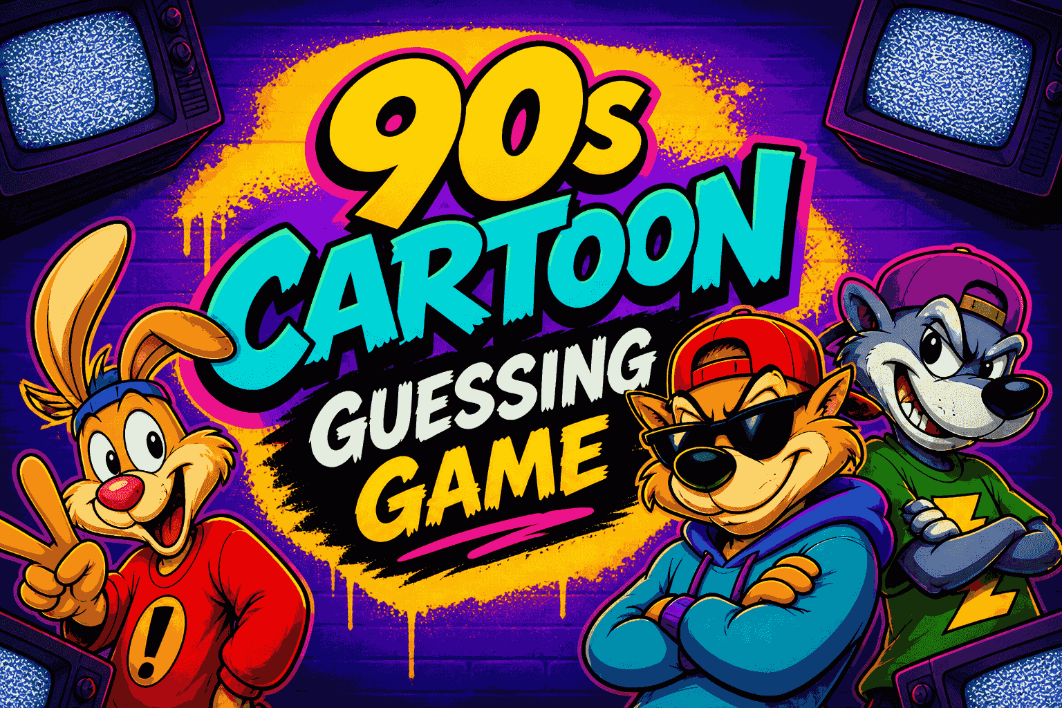 90s Cartoon Guessing Game