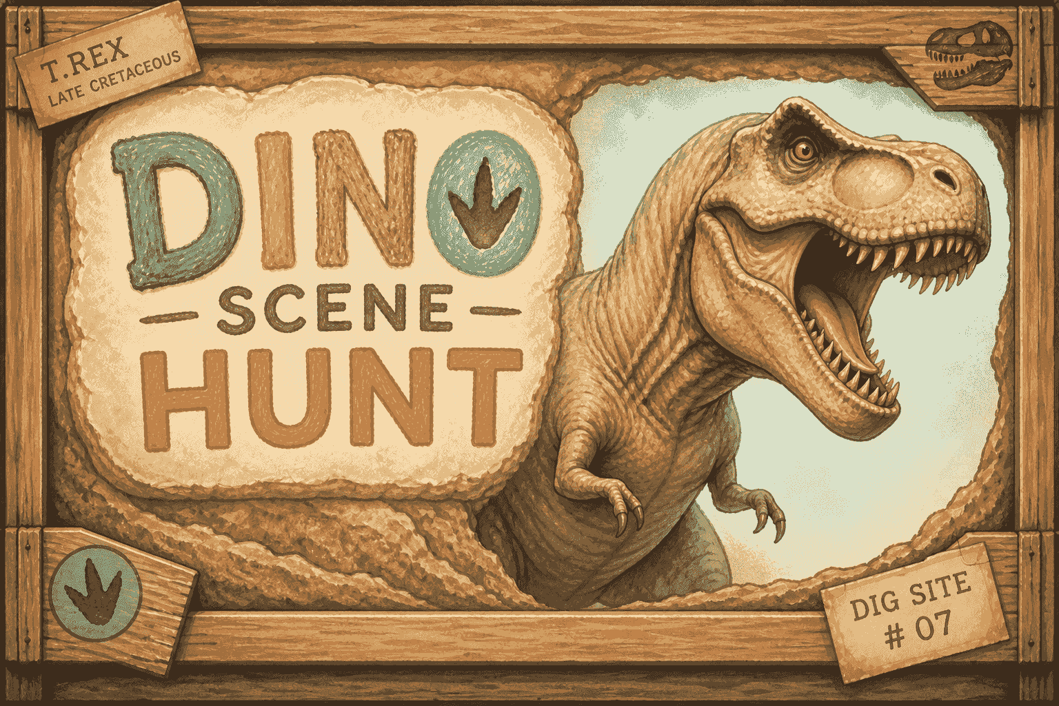 Dino Scene Hunt