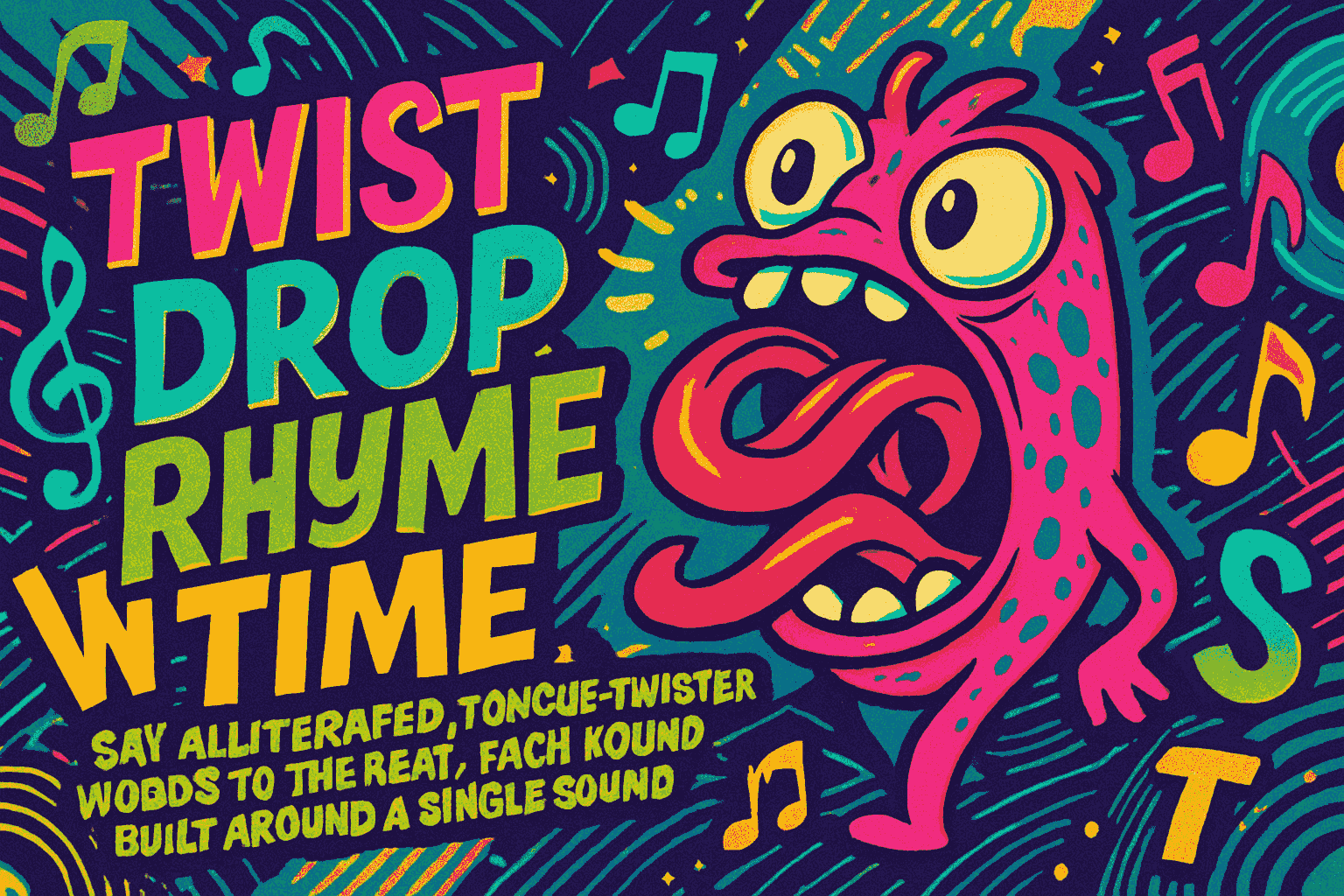 Twist Drop Rhyme Time