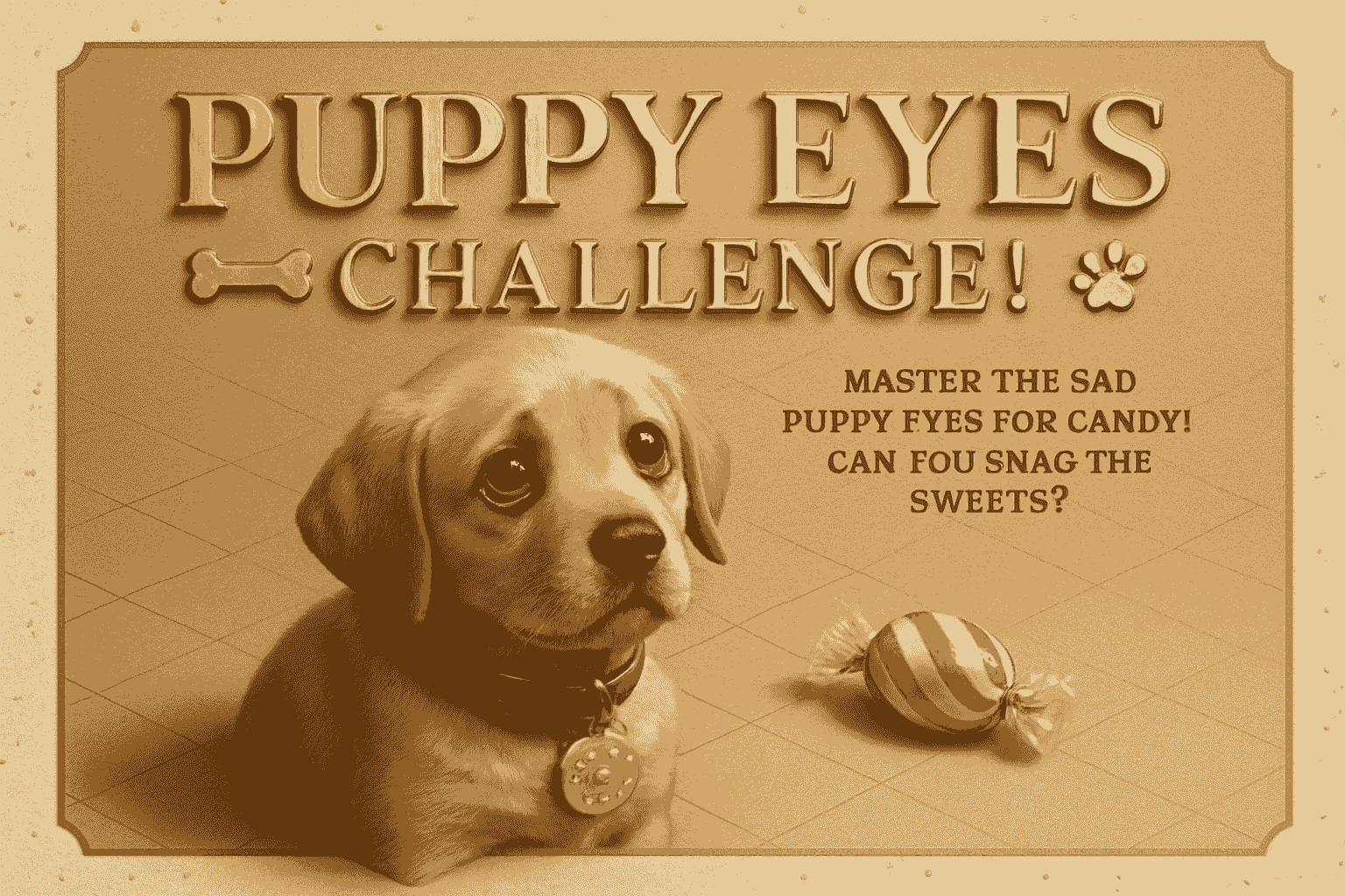 Puppy Eyes Challenge!