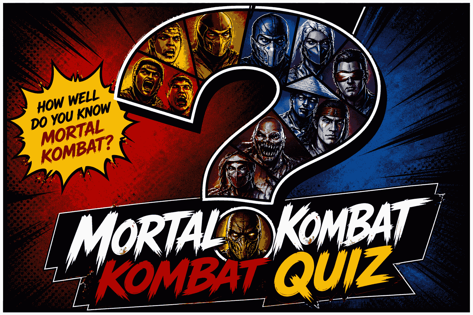 Mortal Kombat Kombat Quiz