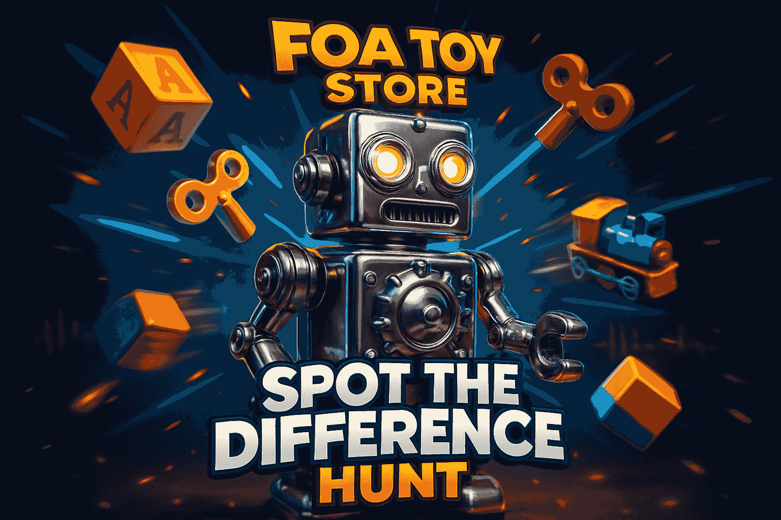 FOA Toy Store: Spot the Difference Hunt