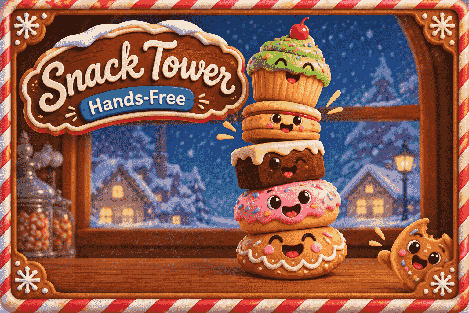Snack Tower Hands-Free