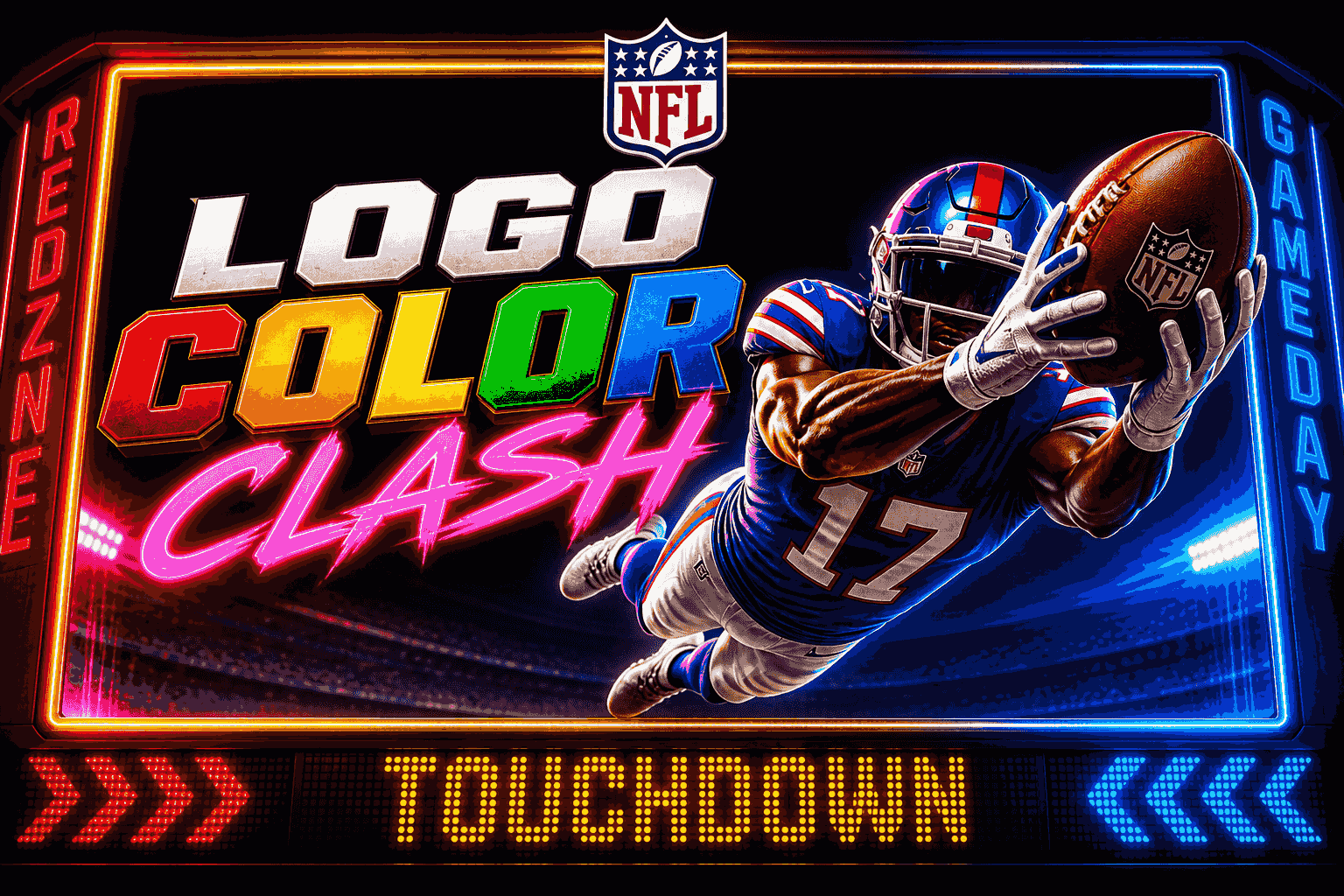 NFL Logo Color Clash