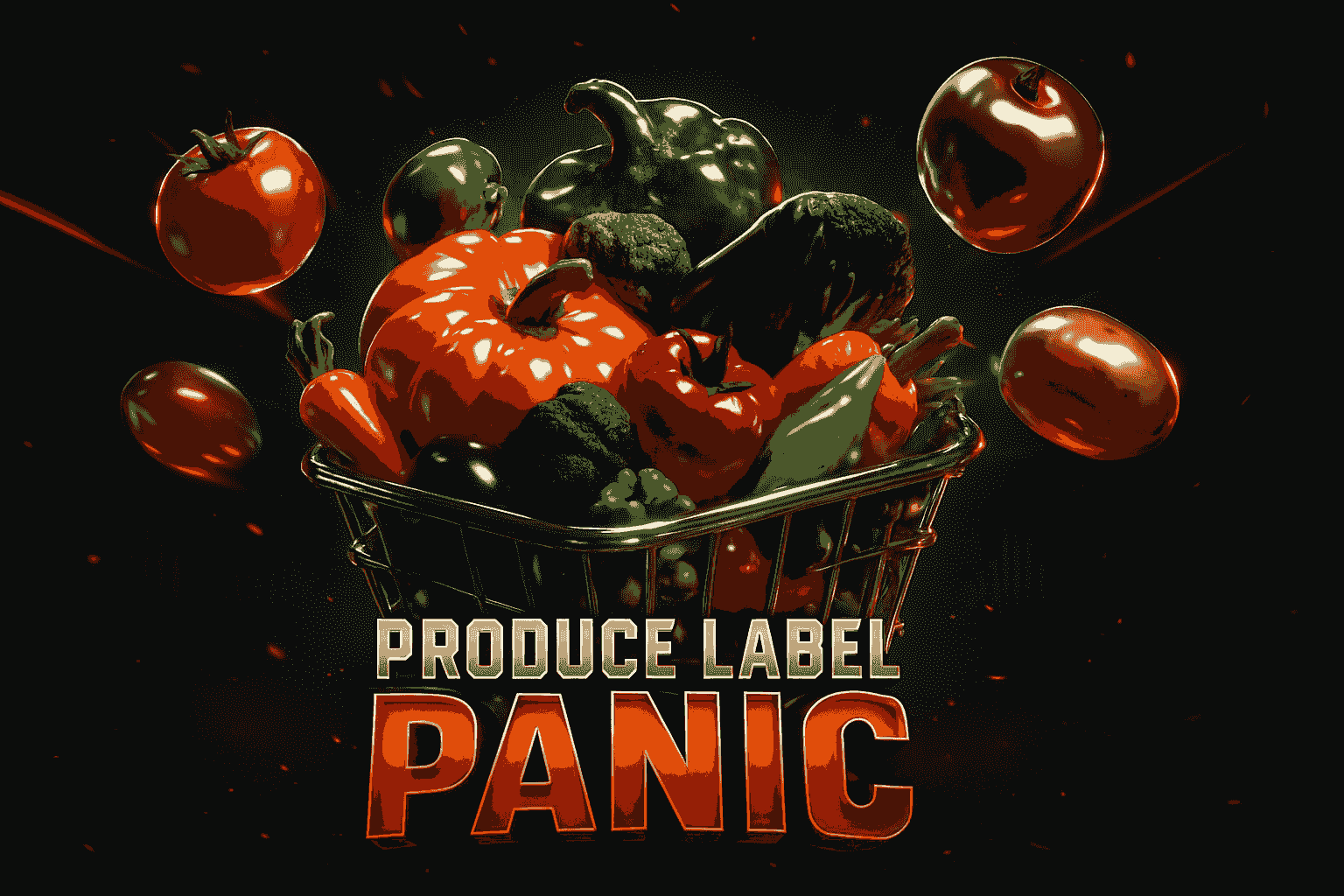 Produce Label Panic