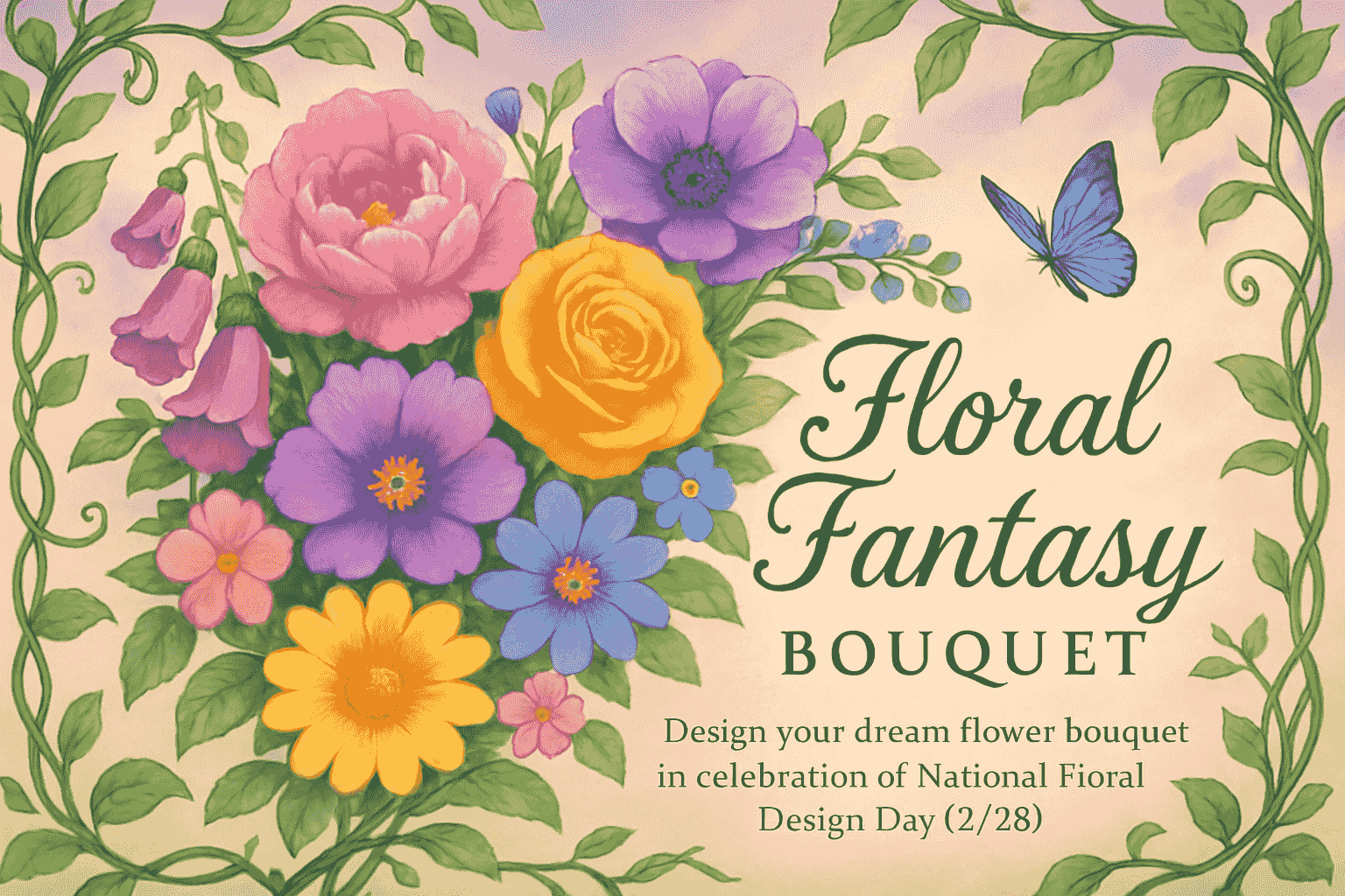 Floral Fantasy Bouquet