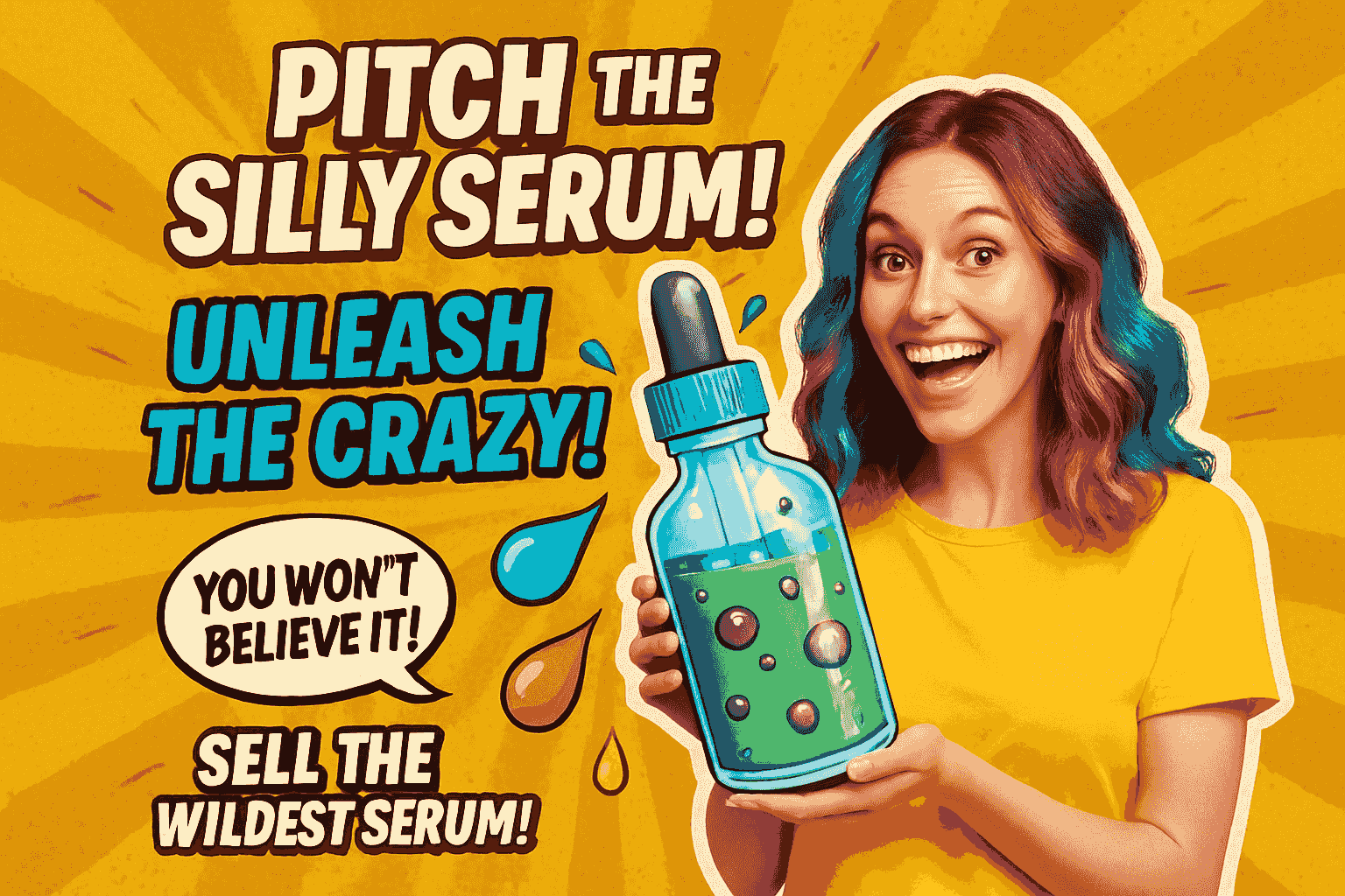 Pitch the Silly Serum!