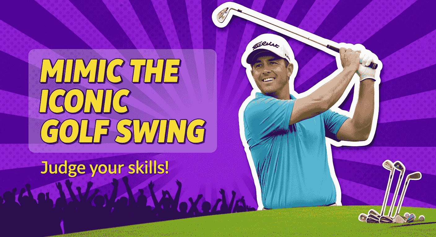 Mimic the Iconic Golf Swing