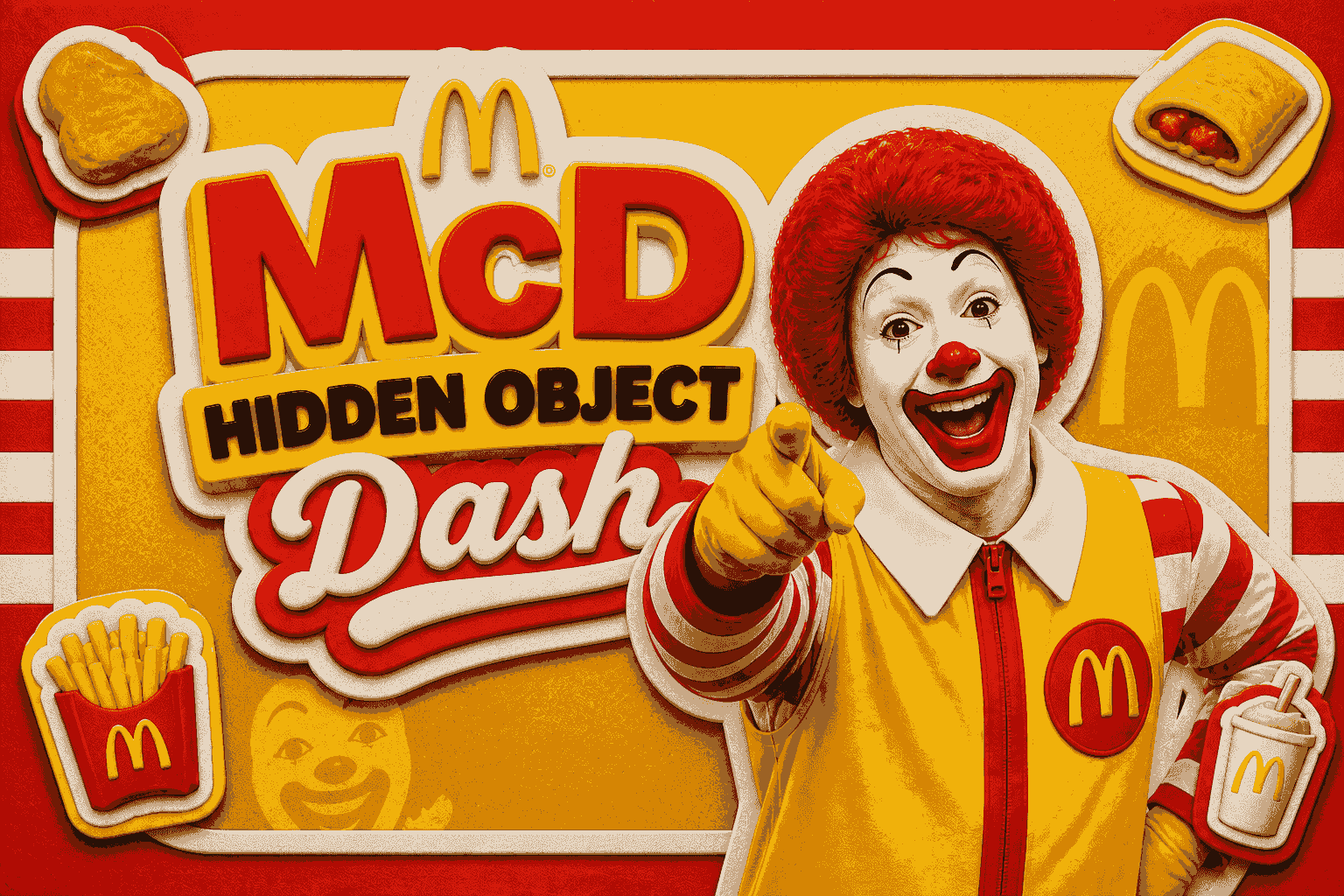 McD Hidden Object Dash