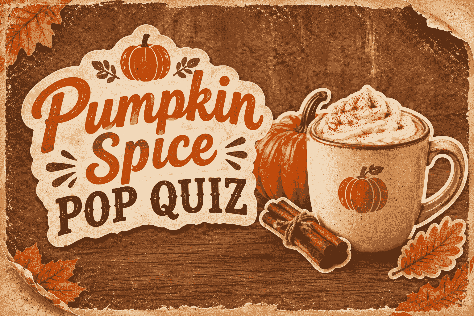 Pumpkin Spice Pop Quiz