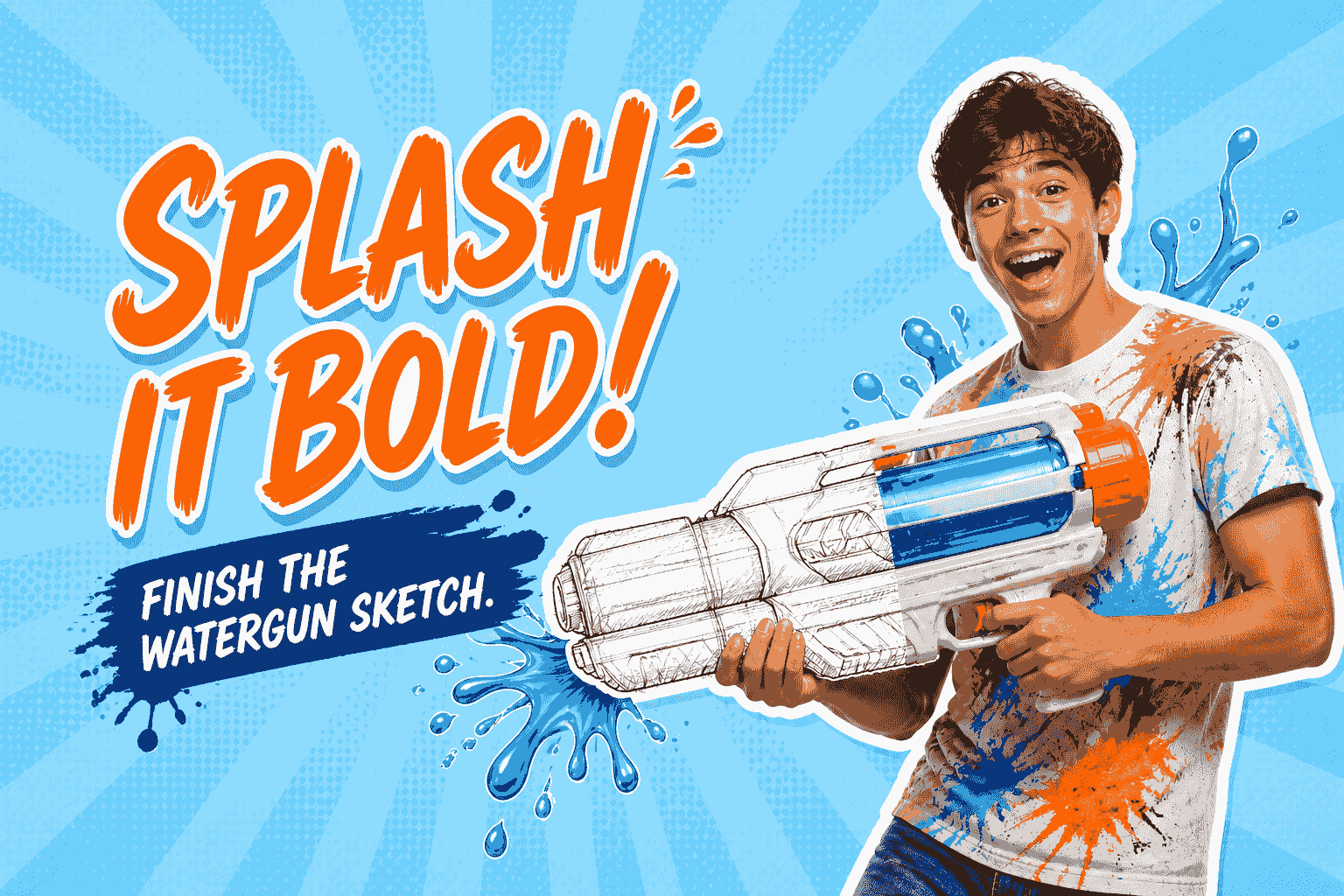 Watergun Finish Sketch