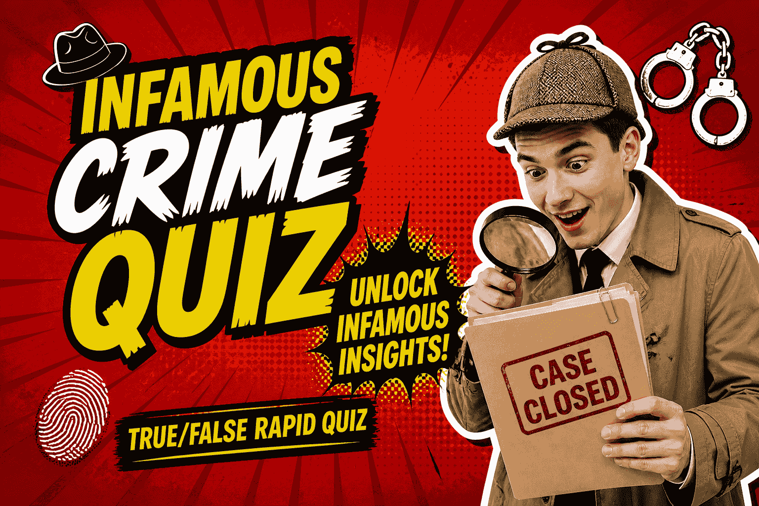 Infamous Crime Quiz