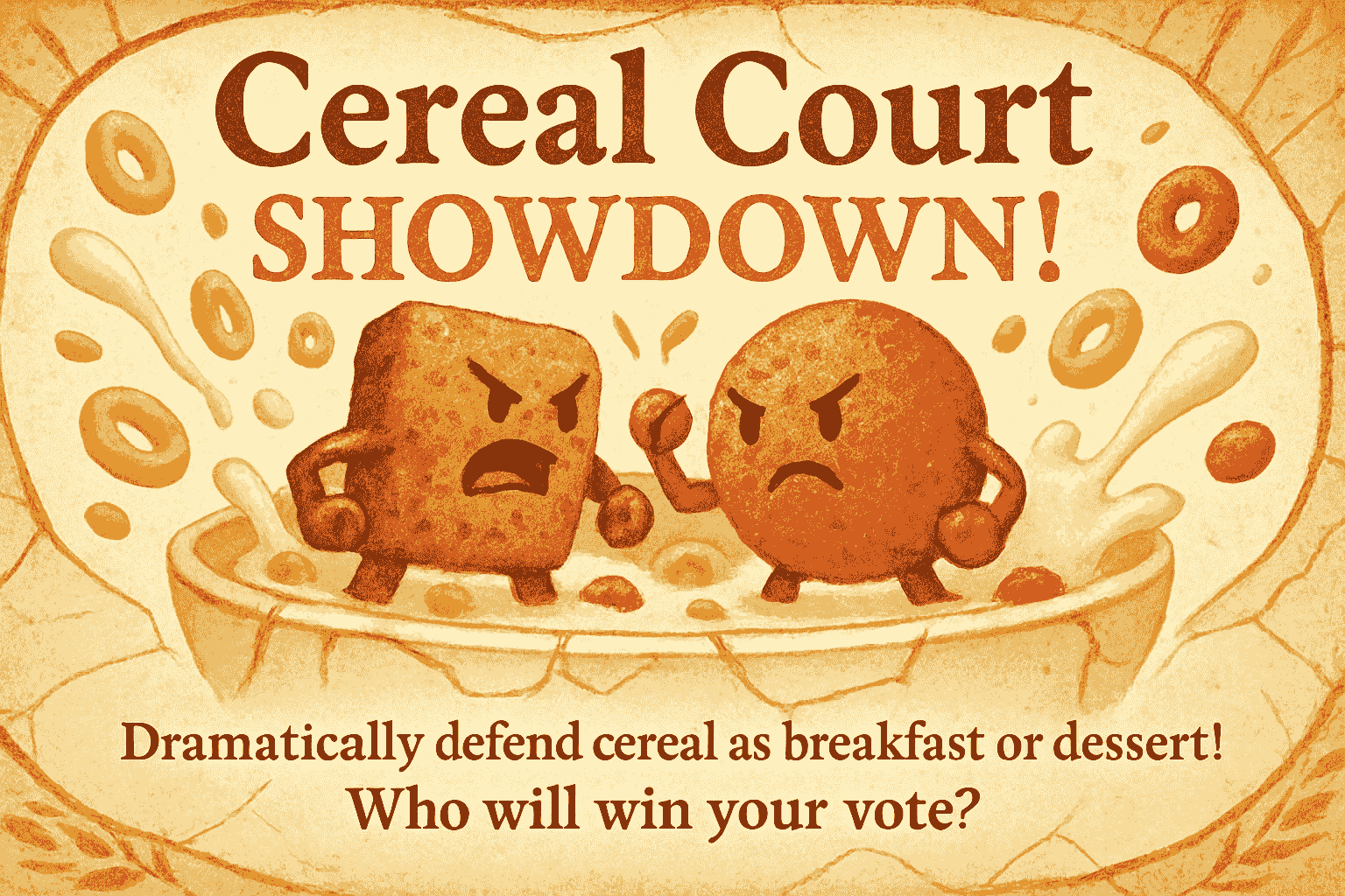 Cereal Court Showdown!