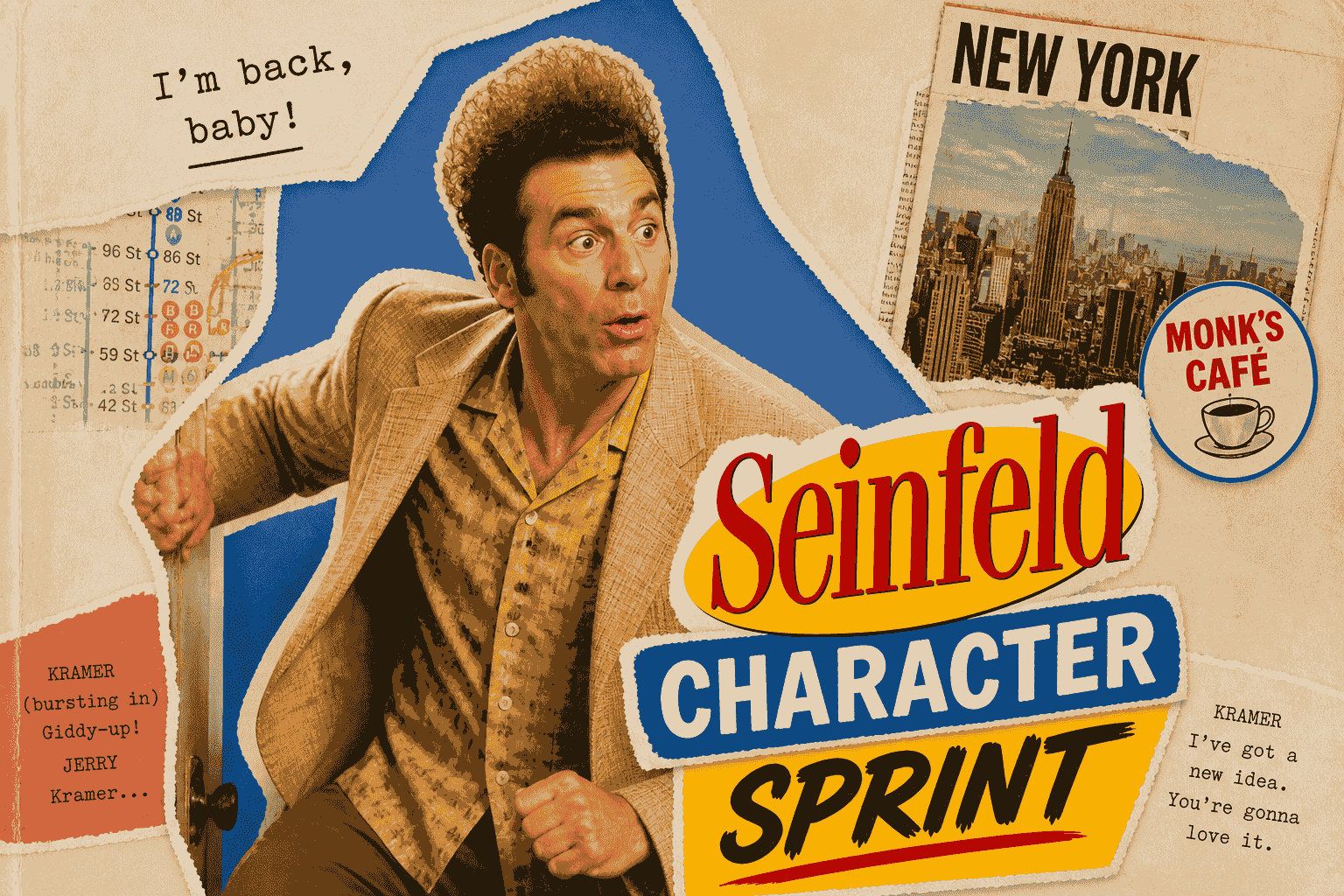 Seinfeld Character Sprint