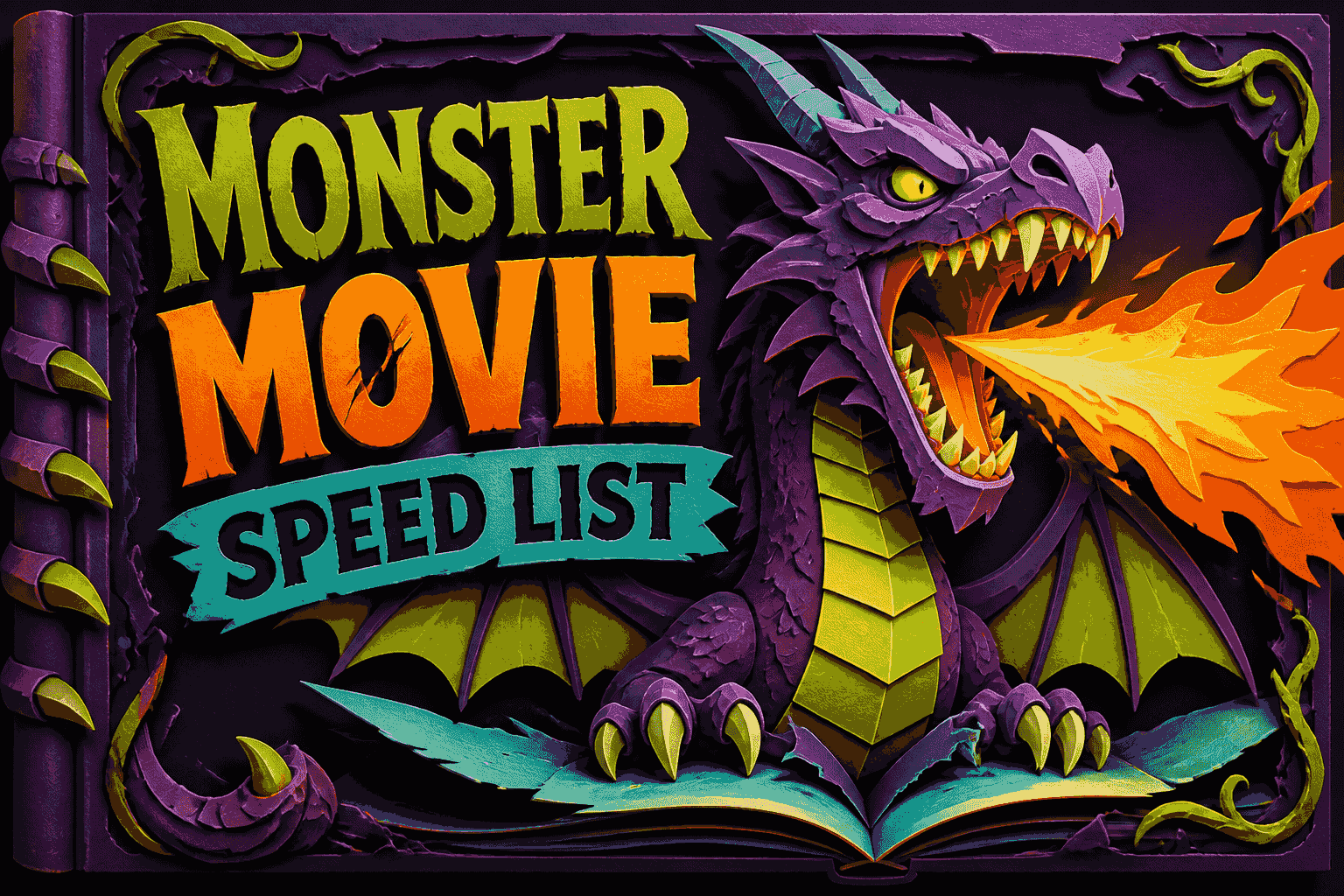 Monster Movie Speed List