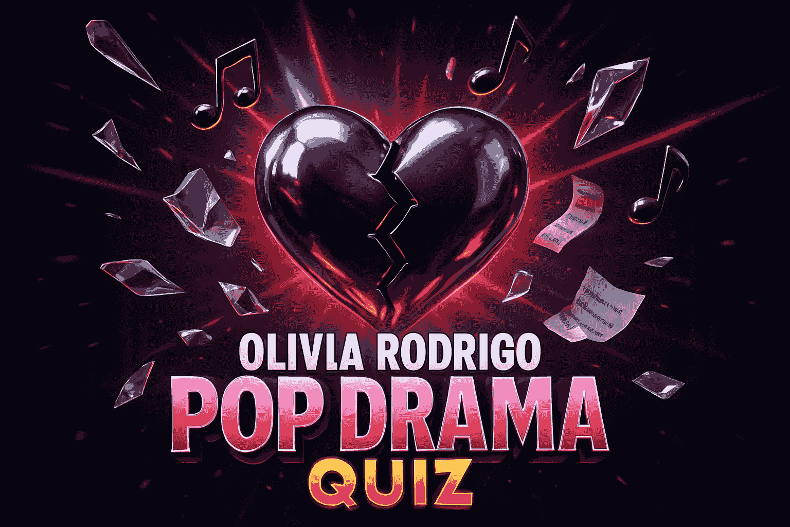 Olivia Rodrigo Pop Drama Quiz