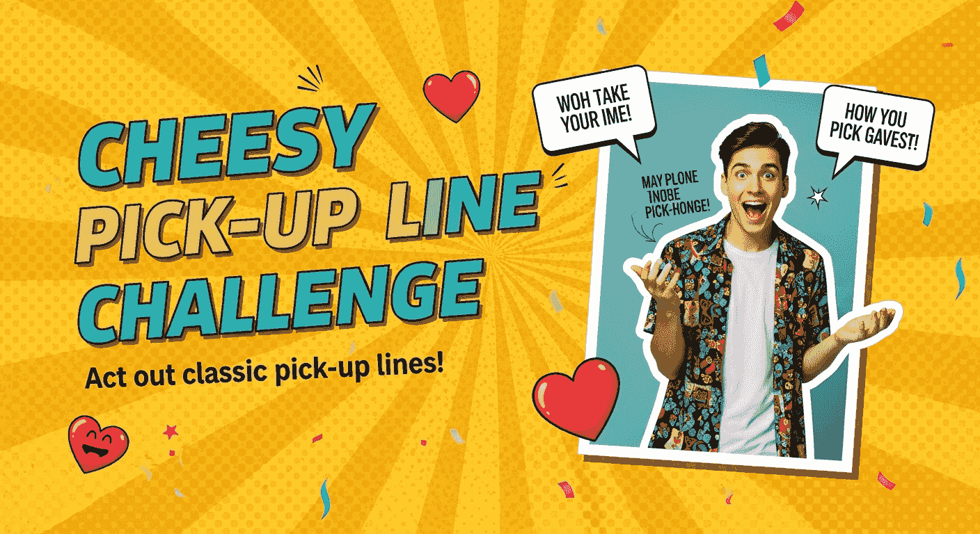 Cheesy Pick-up Line Challenge