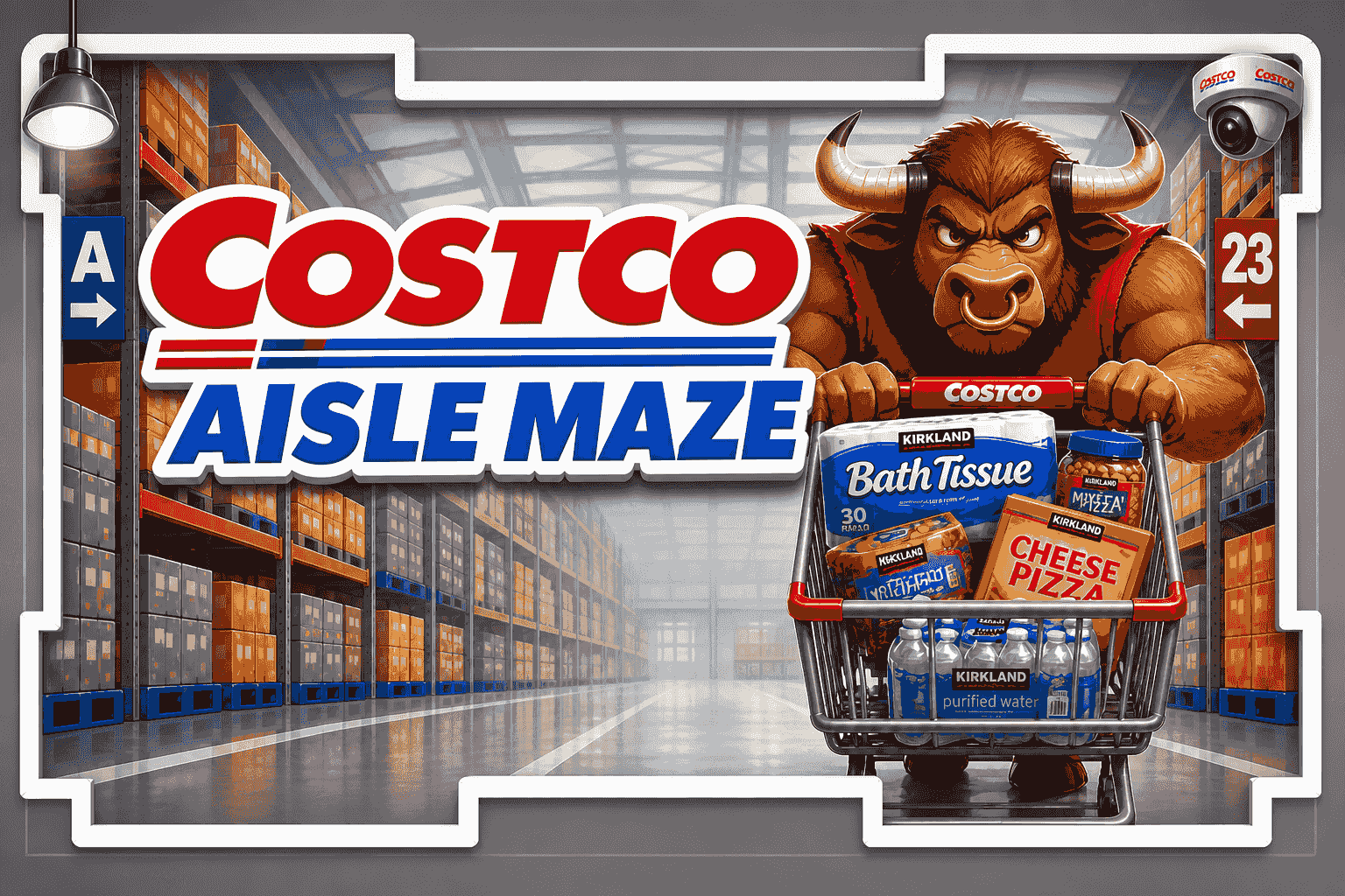Costco Aisle Maze