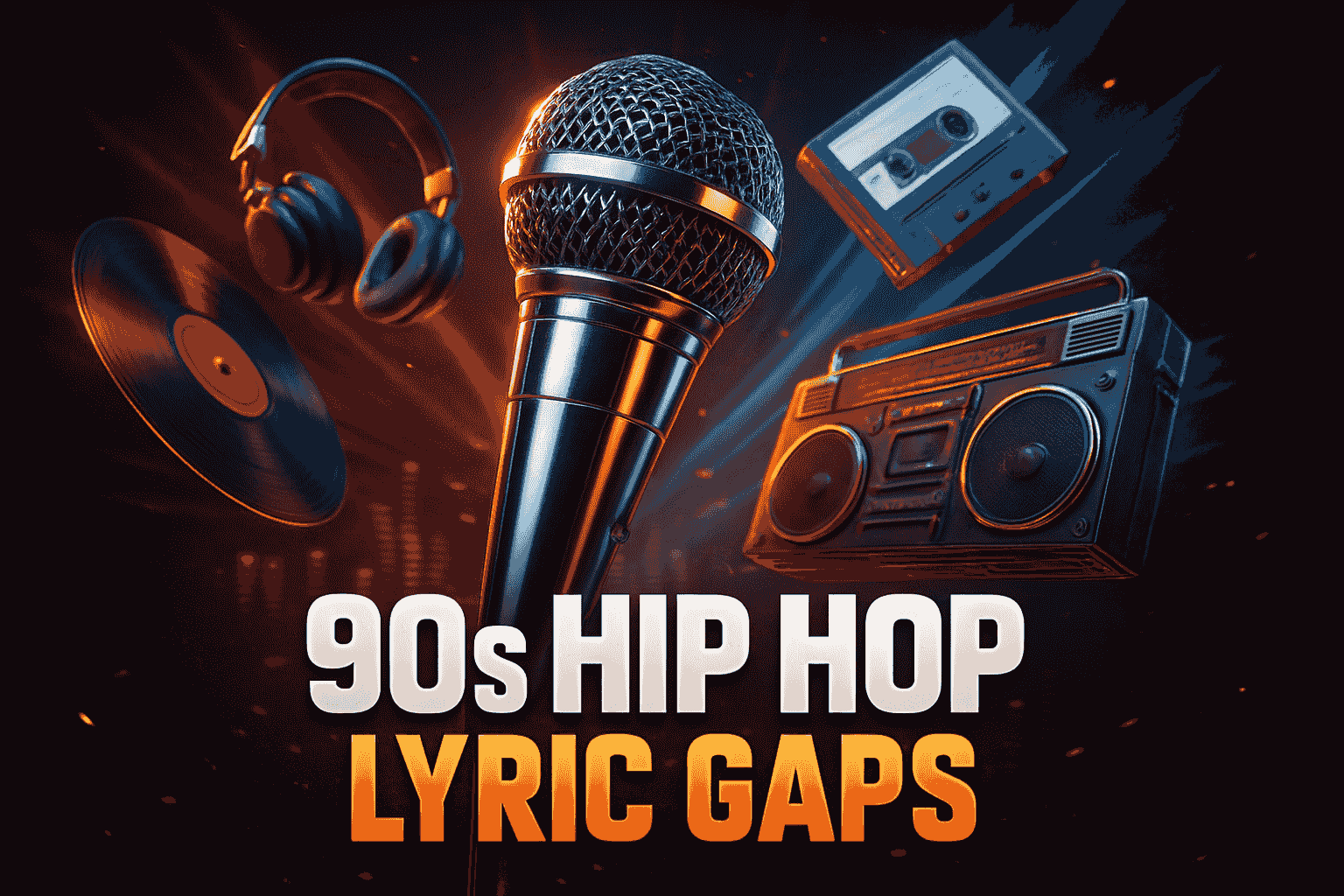 90s Hip Hop Lyric Gaps