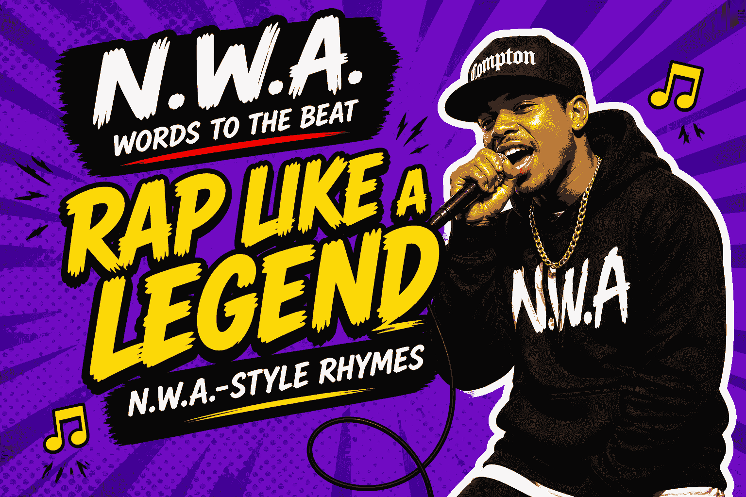 N.W.A. Words to the Beat