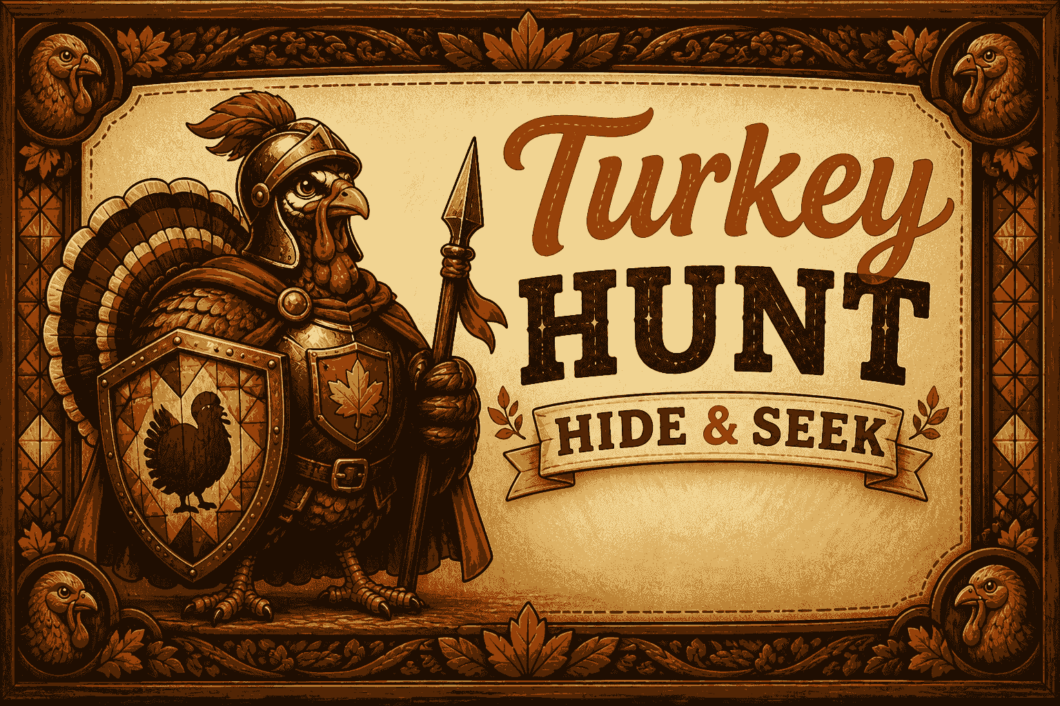 Turkey Hunt Hide & Seek