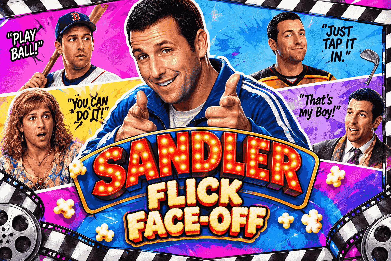 Sandler Flick Face-Off