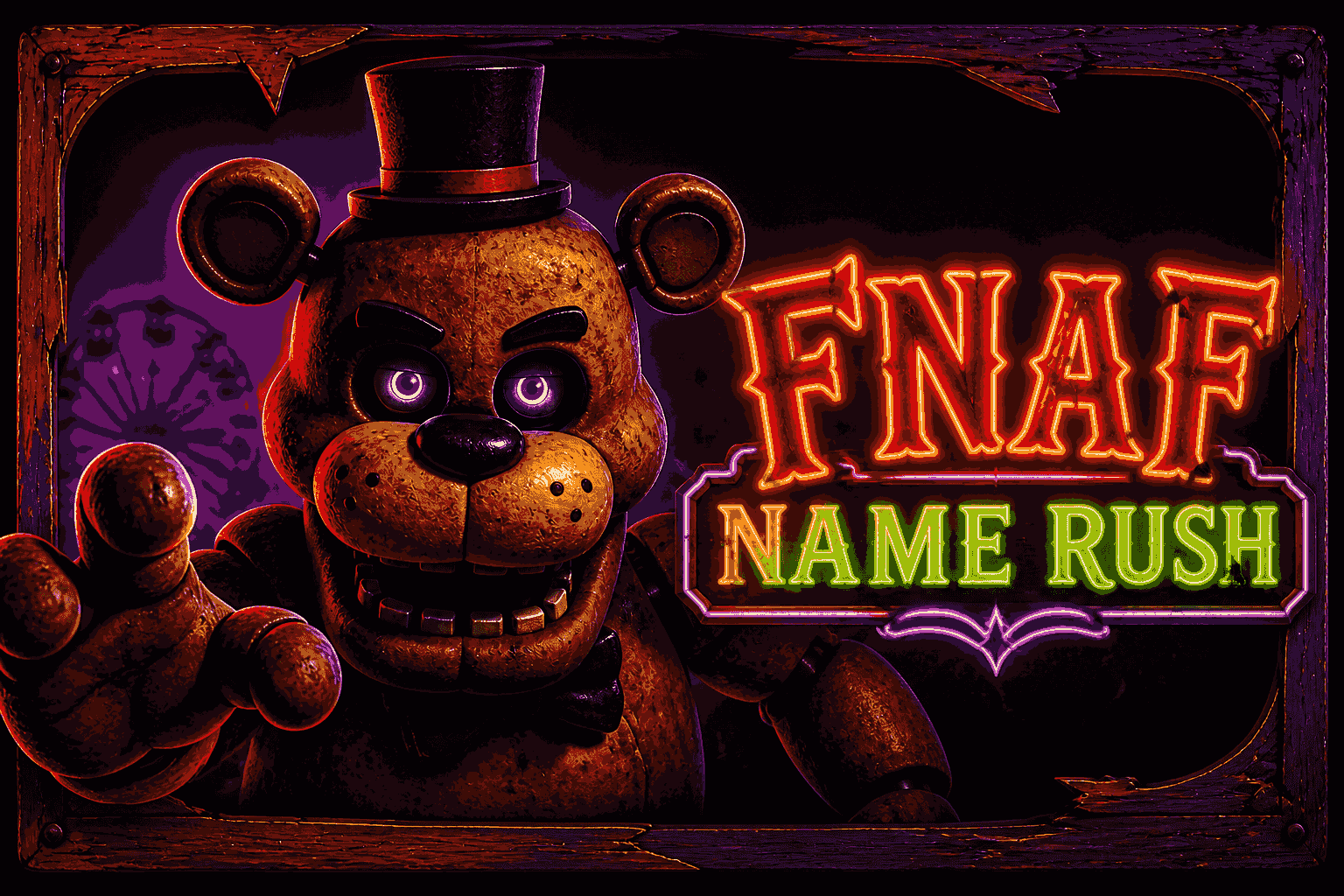 FNAF Name Rush