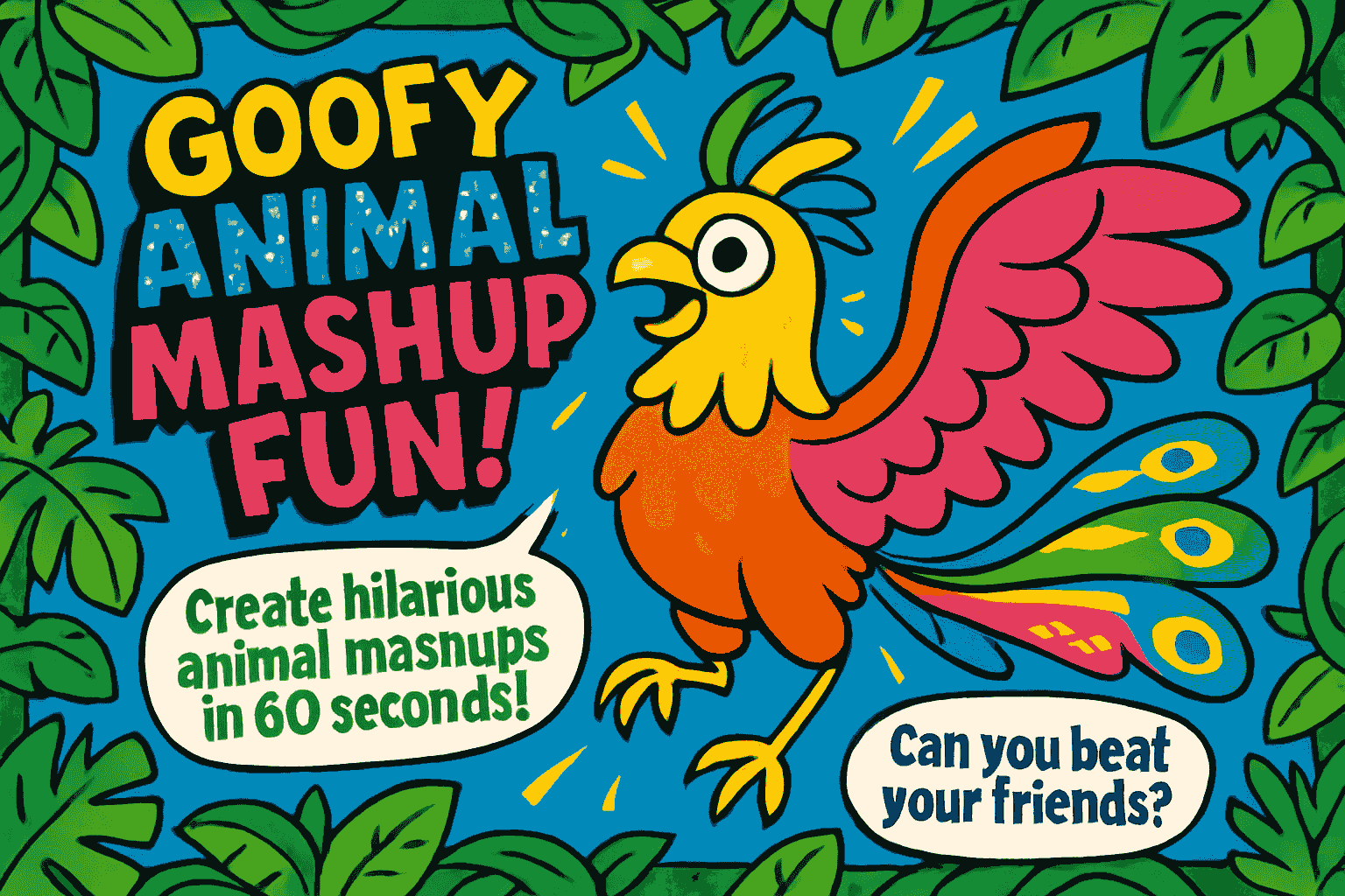 Goofy Animal Mashup Fun!
