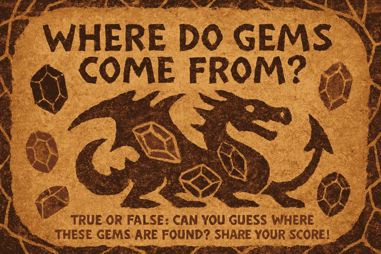 Where Do Gems Come From?