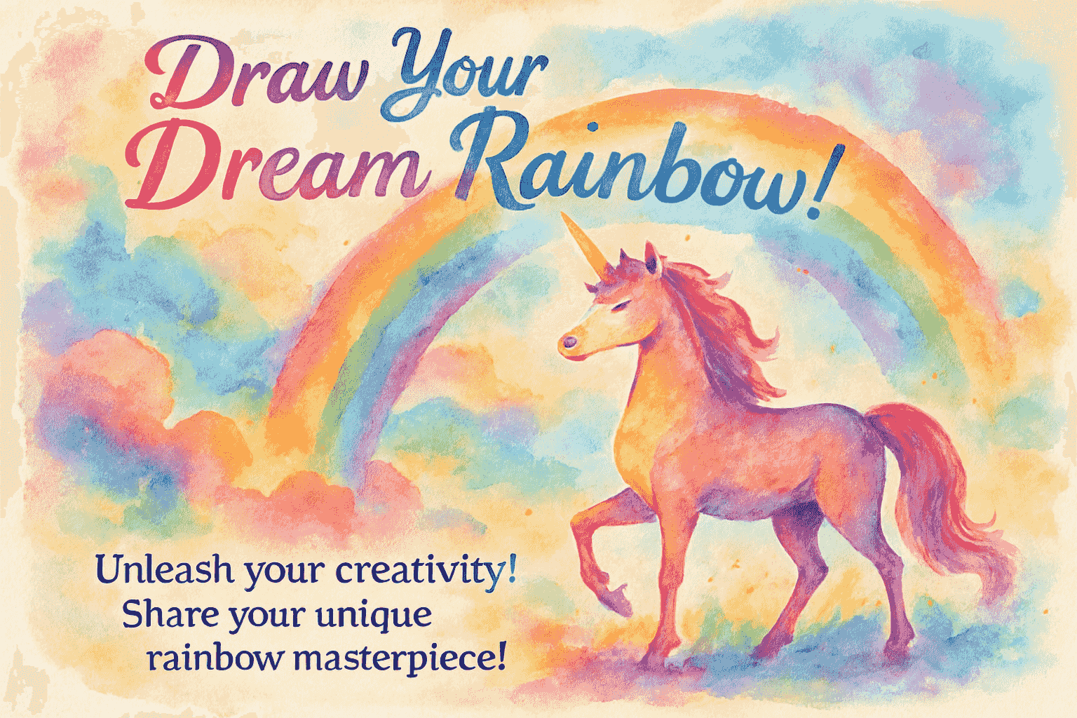 Draw Your Dream Rainbow!