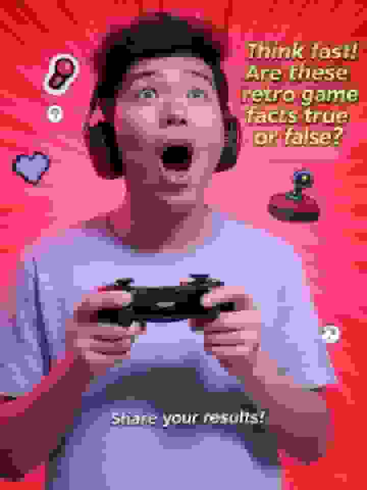 True or False: Retro Facts