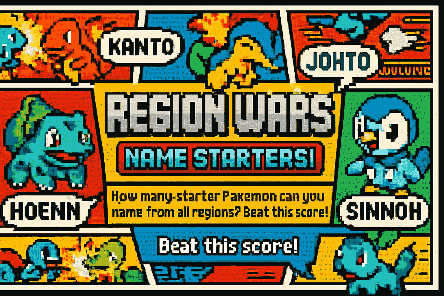 Region Wars: Name Starters!
