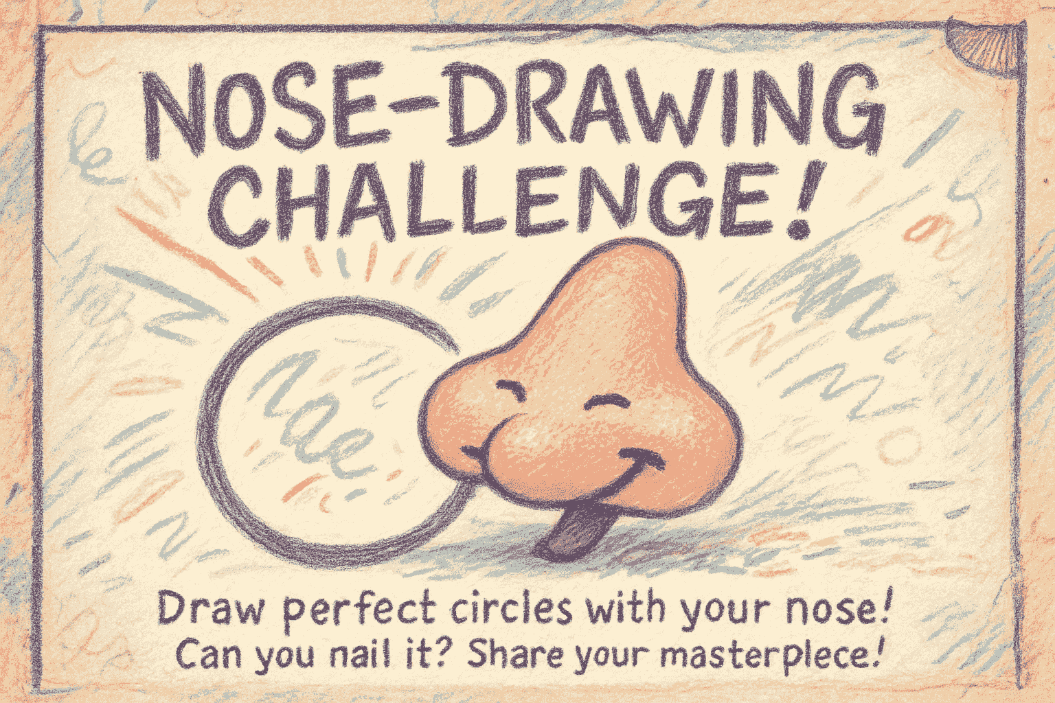 Nose-Drawing Challenge!