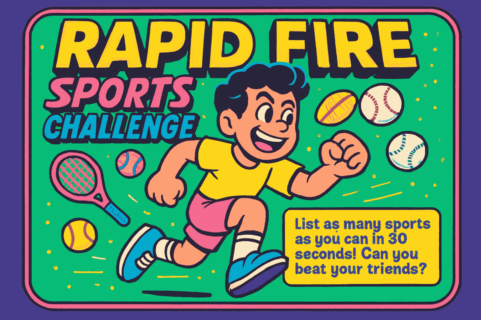 Rapid Fire Sports Challenge