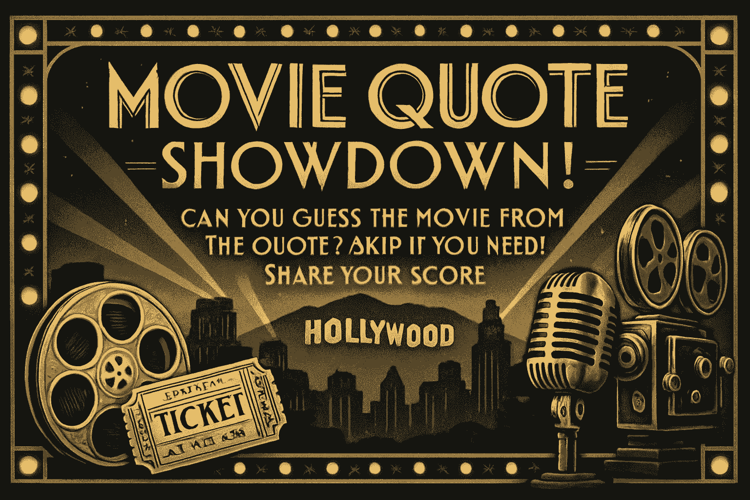 Movie Quote Showdown!