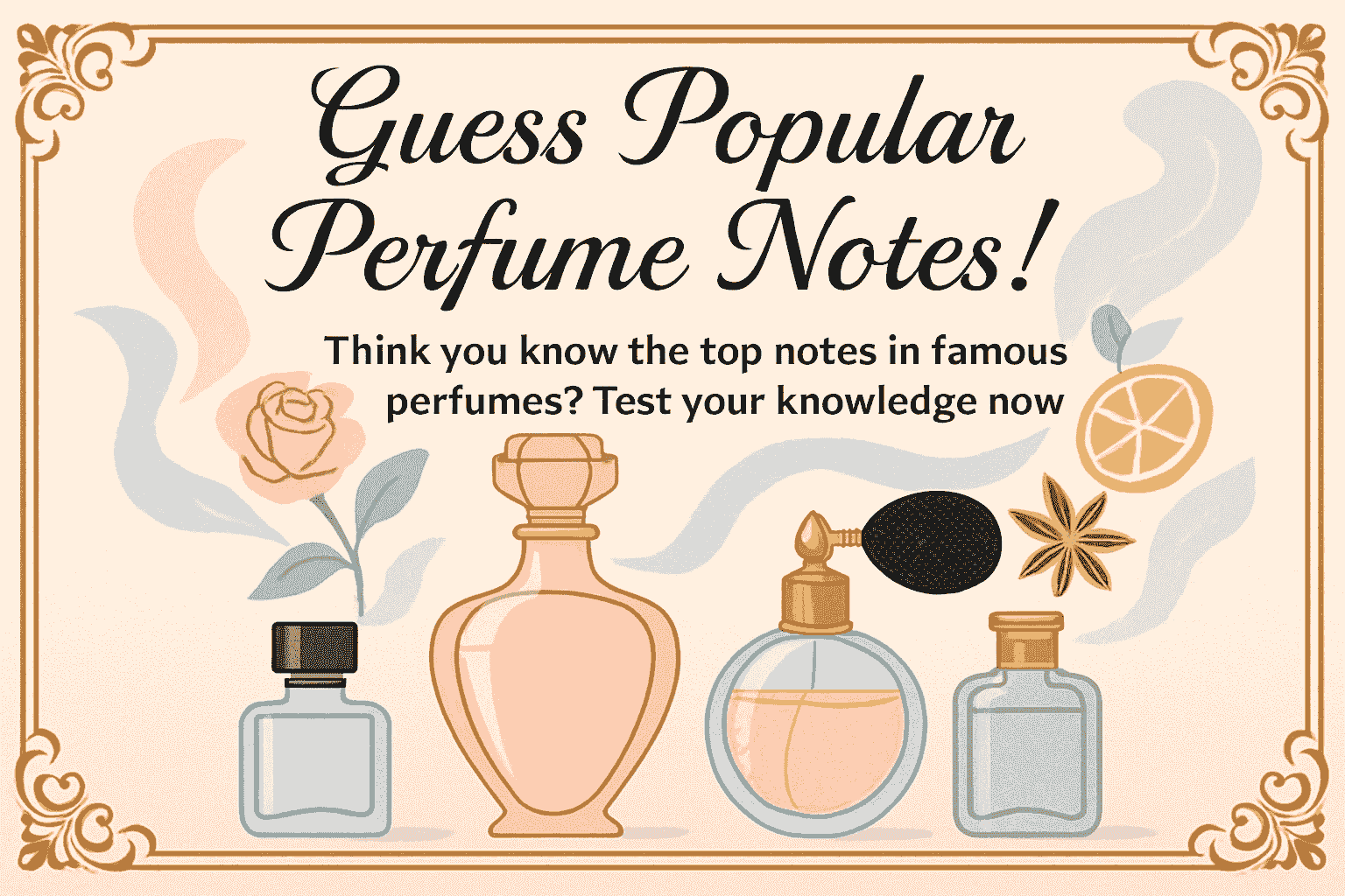 Guess Popular Perfume Notes!