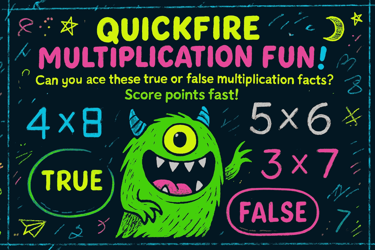 Quickfire Multiplication Fun!
