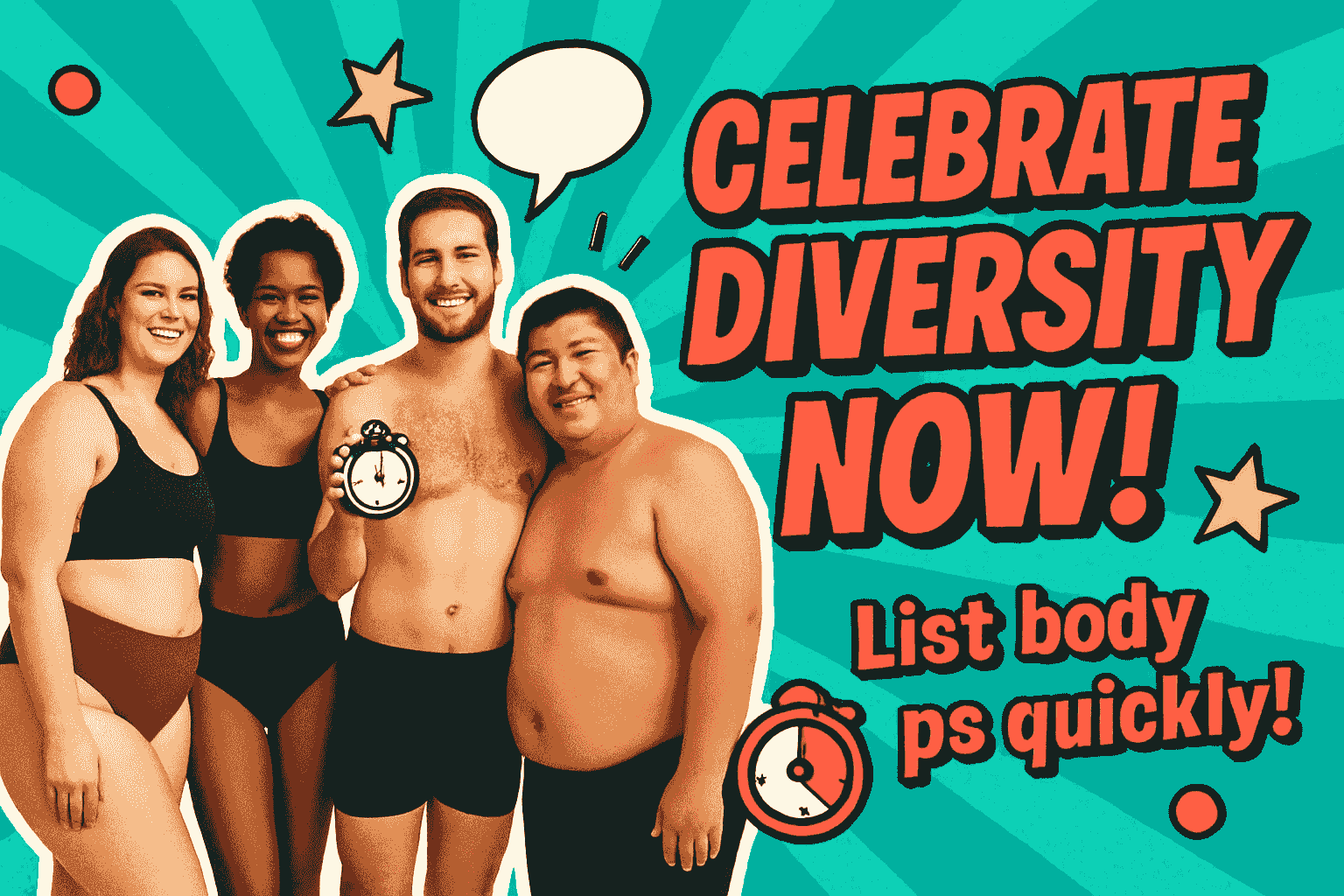 Name Diverse Body Types!