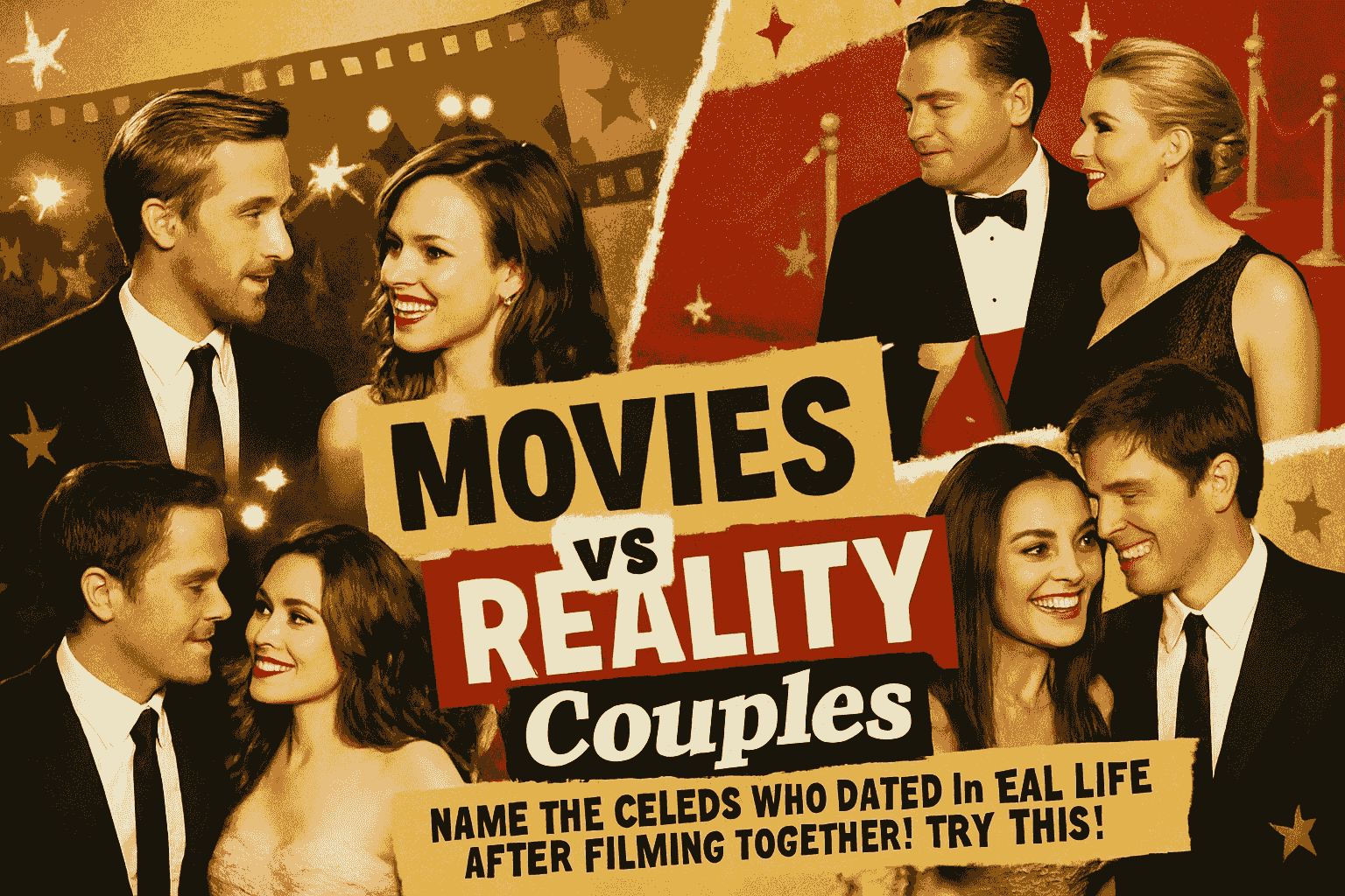Movies vs Reality Couples