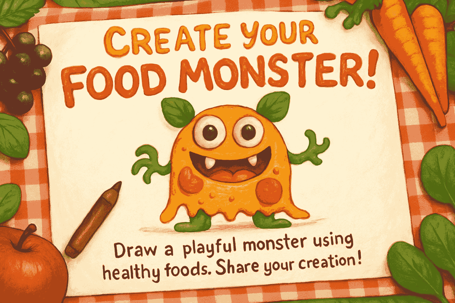 Create Your Food Monster!