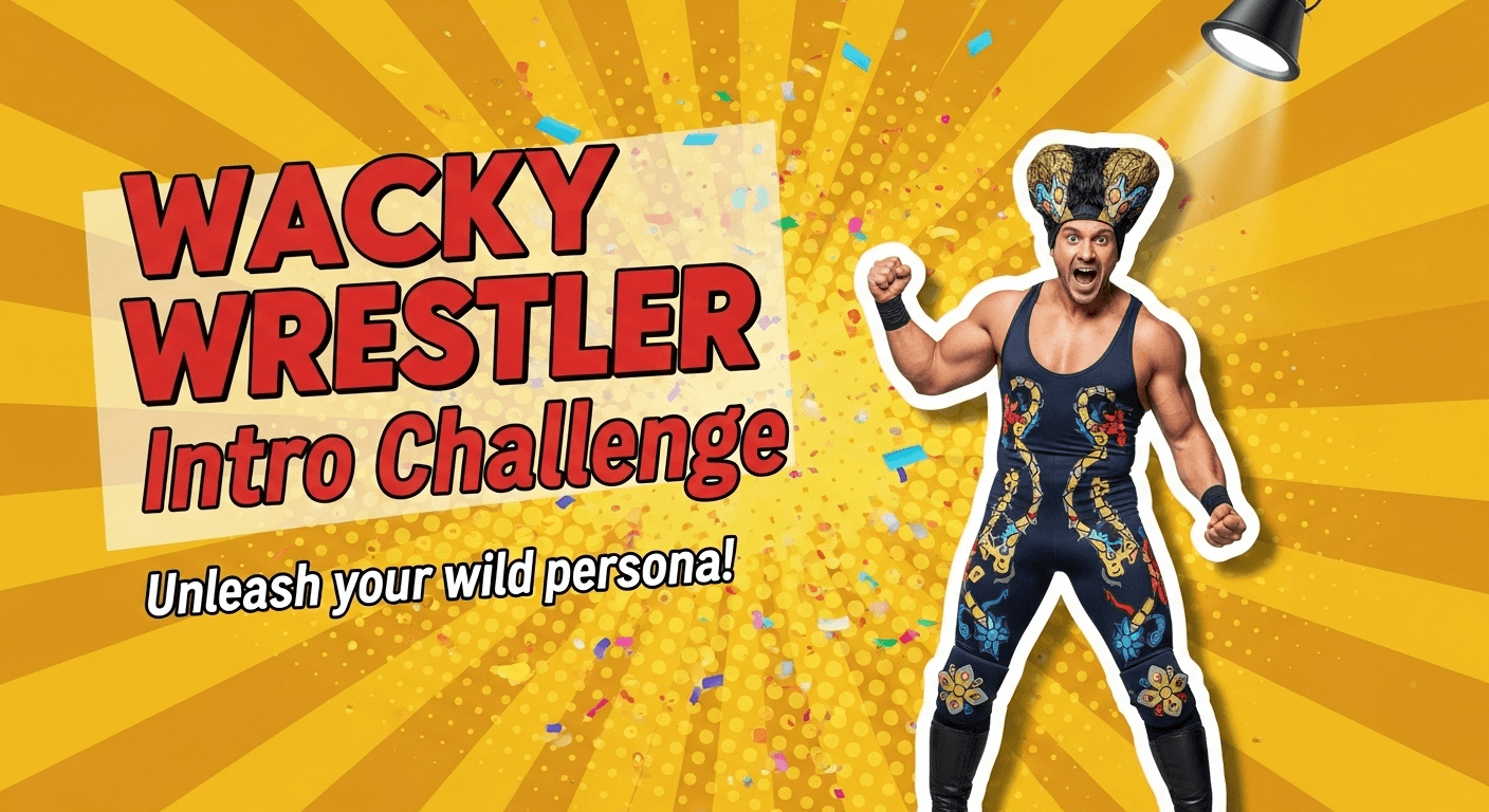 Wacky Wrestler Intro Challenge