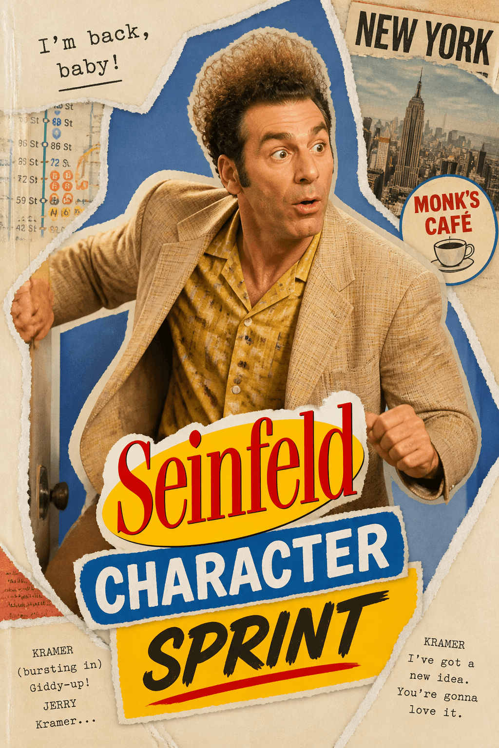 Seinfeld Character Sprint