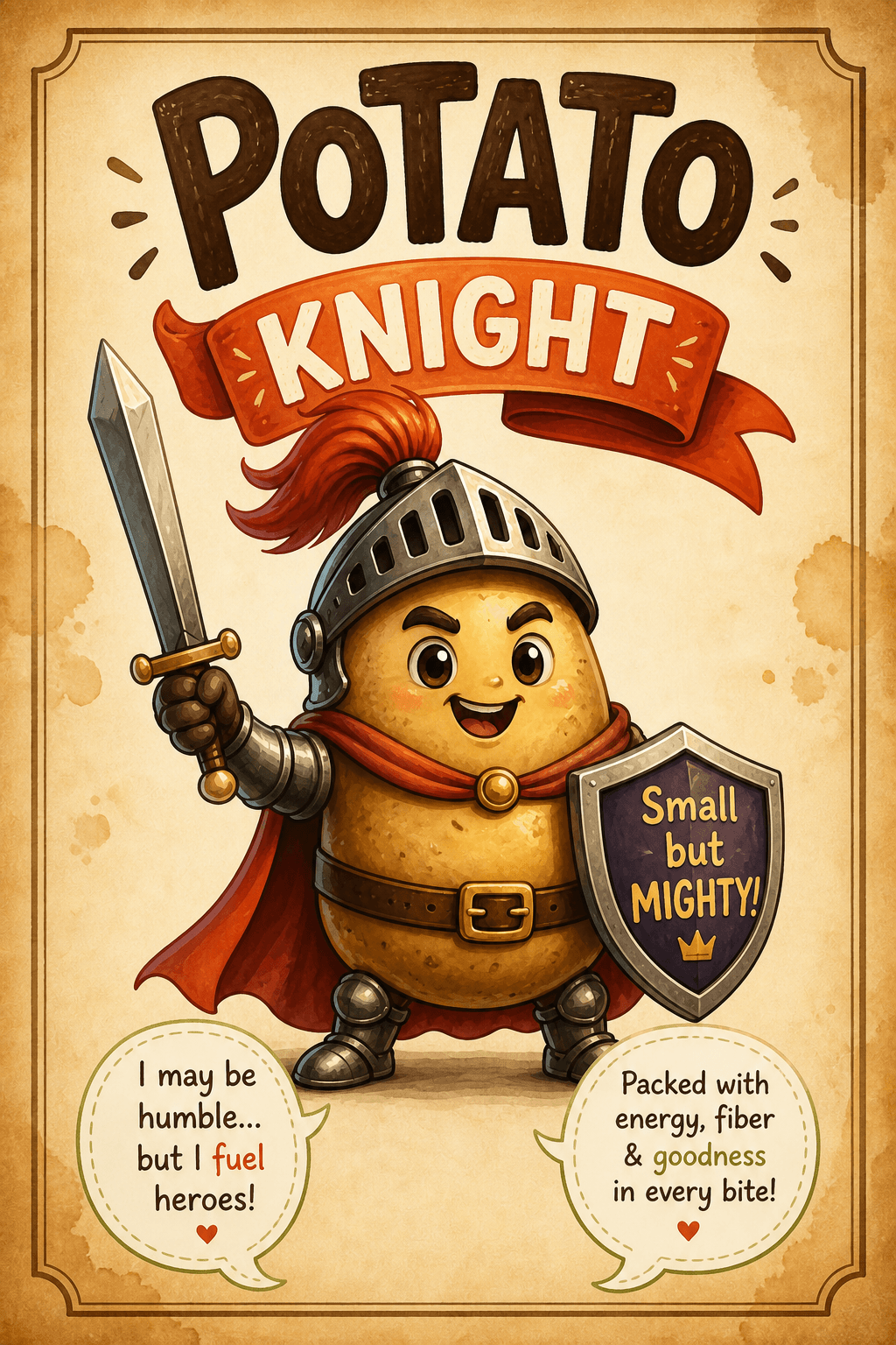 Potato Fact Poster