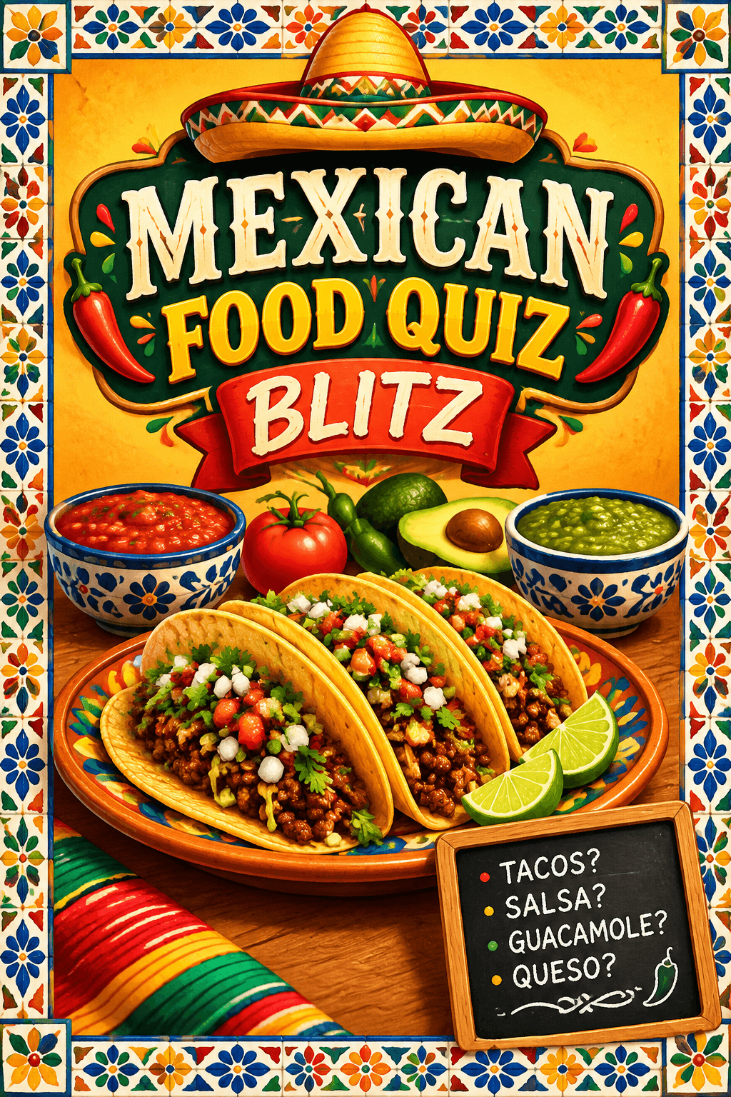 Mexican Food Quiz Blitz